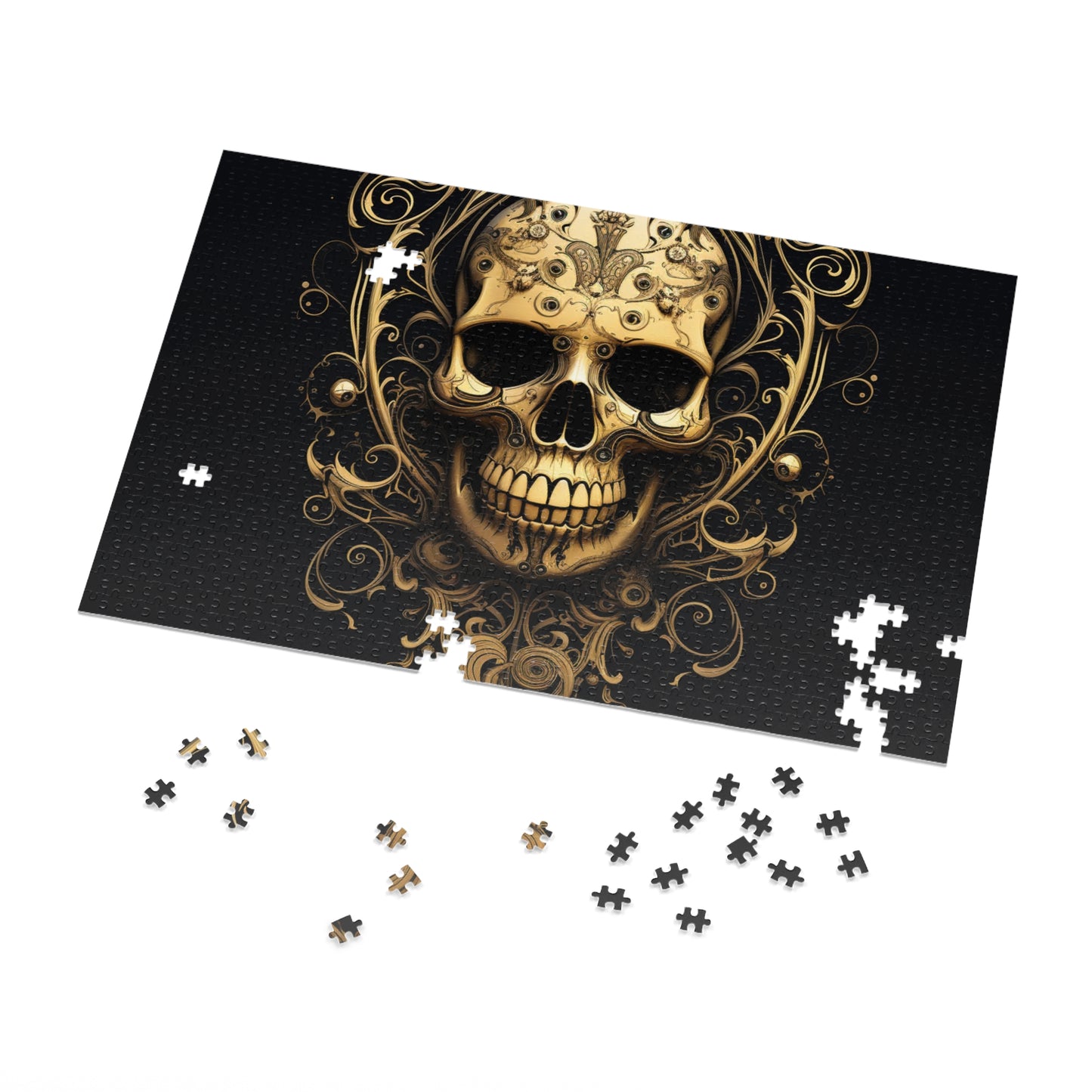 Jigsaw Puzzle (30, 110, 252, 500,1000-Piece) Skull Treble Clef 3