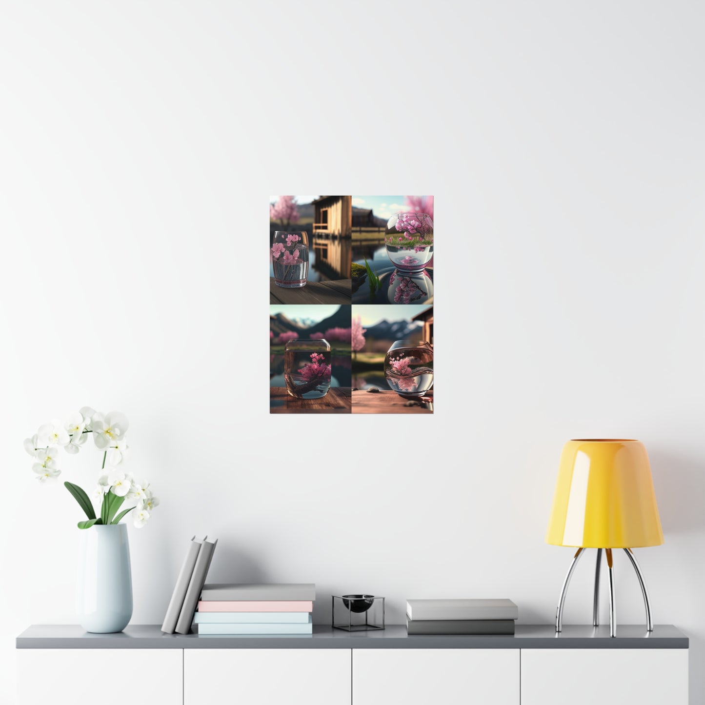 Premium Matte Vertical Posters Cherry Blossom 5