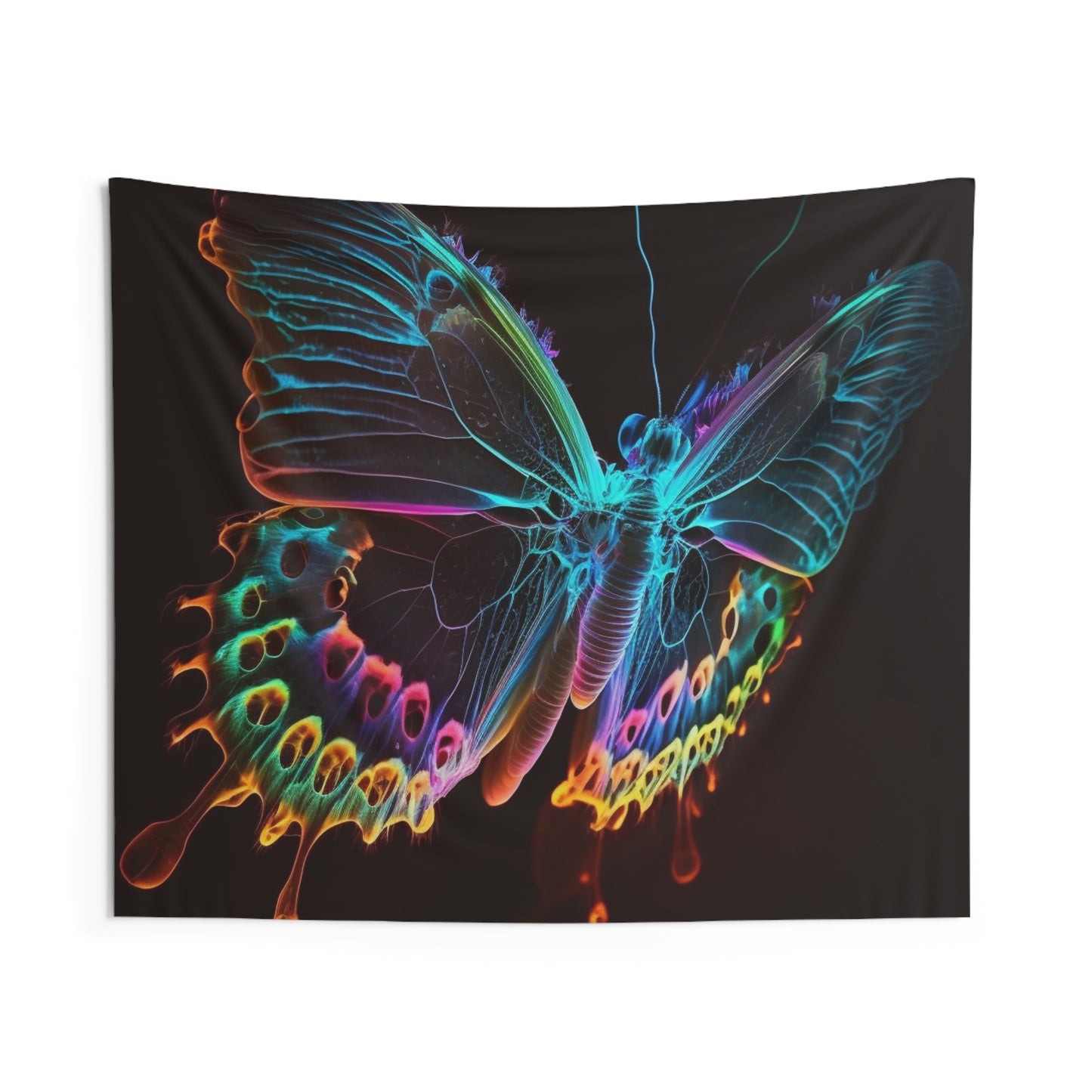 Indoor Wall Tapestries Thermal Butterfly 2