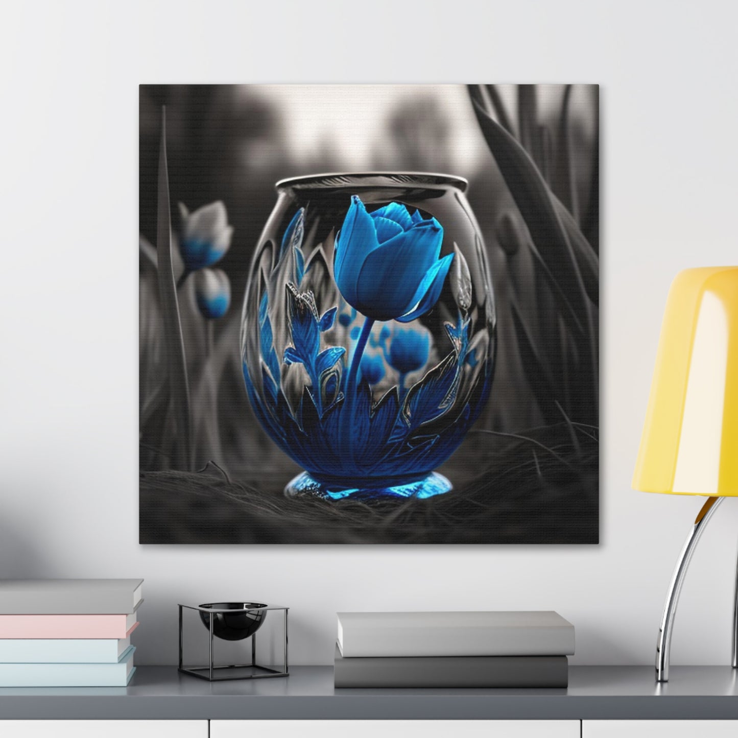 Canvas Gallery Wraps Tulip Blue 2