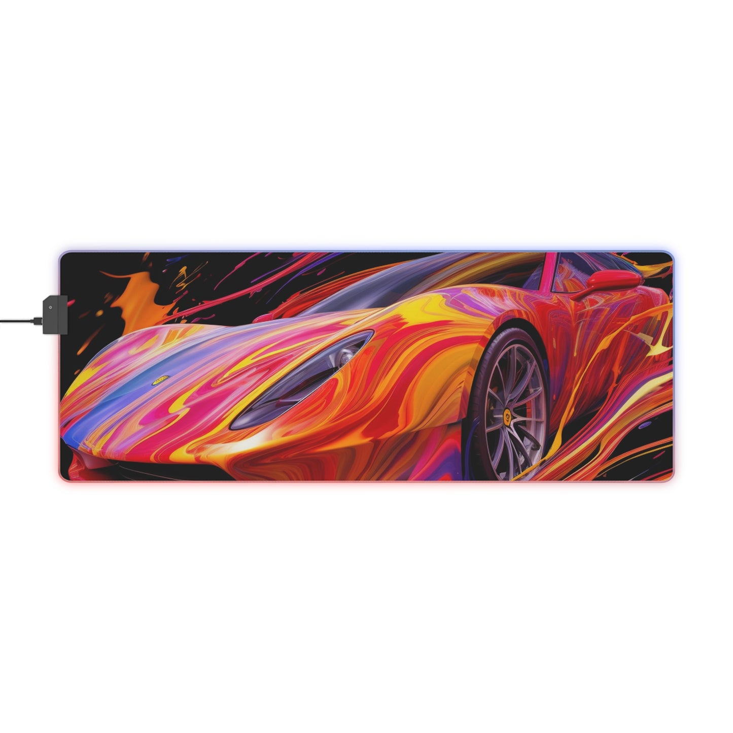 LED Gaming Mouse Pad Ferrari Water Fusion 2