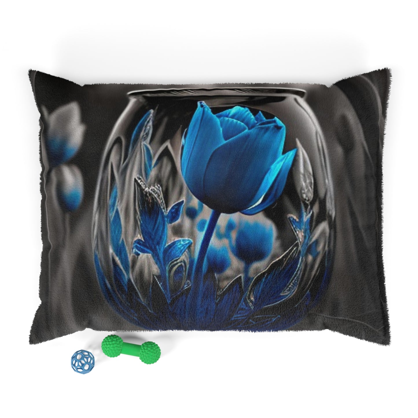 Pet Bed Tulip Blue 2