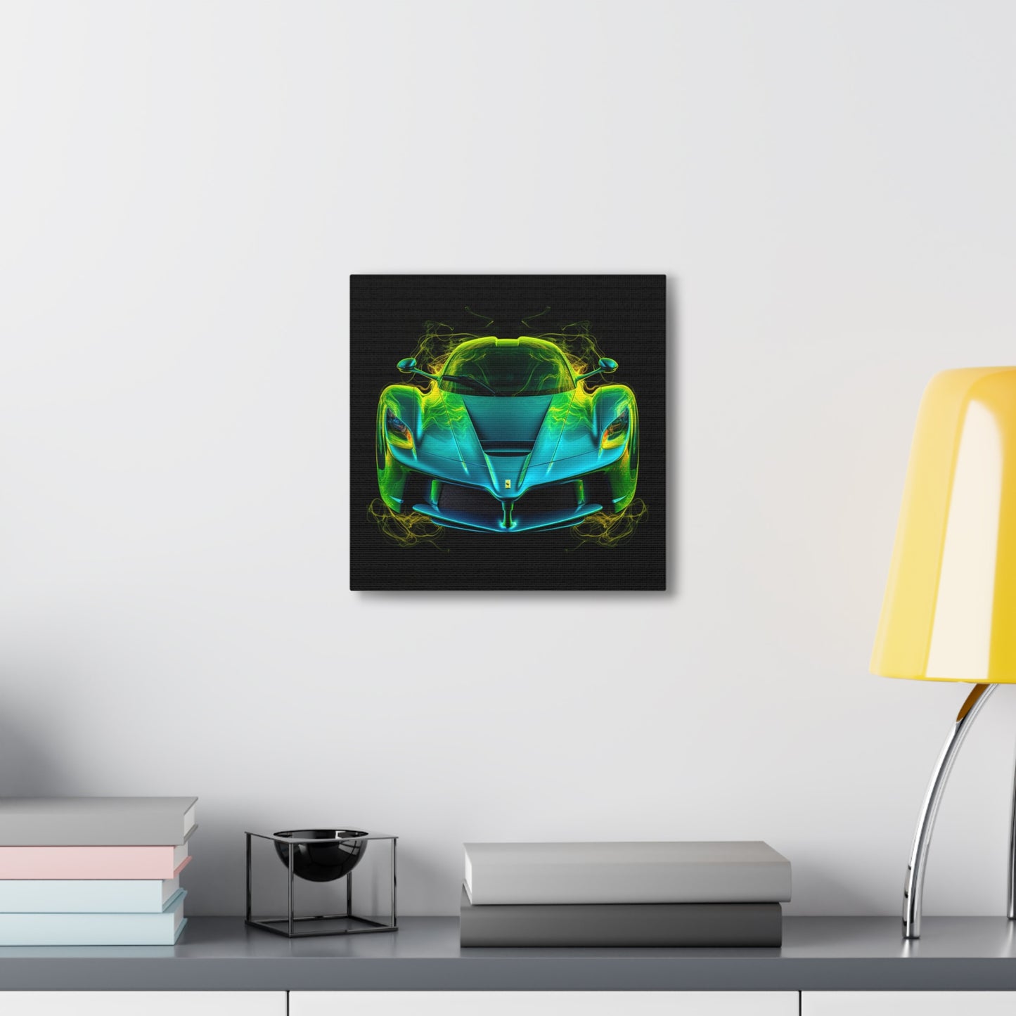 Canvas Gallery Wraps Ferrari Neon 2