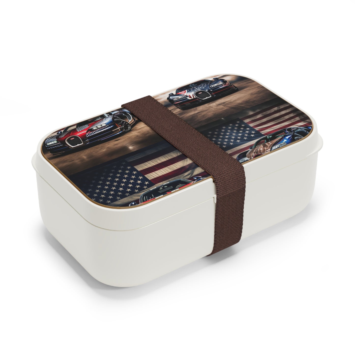 Bento Lunch Box Bugatti American Flag 5