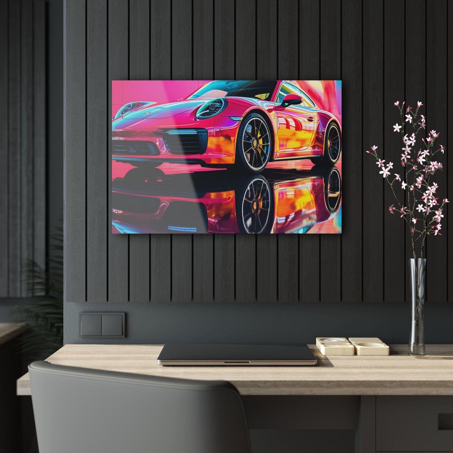 Acrylic Prints Macro Porsche 4