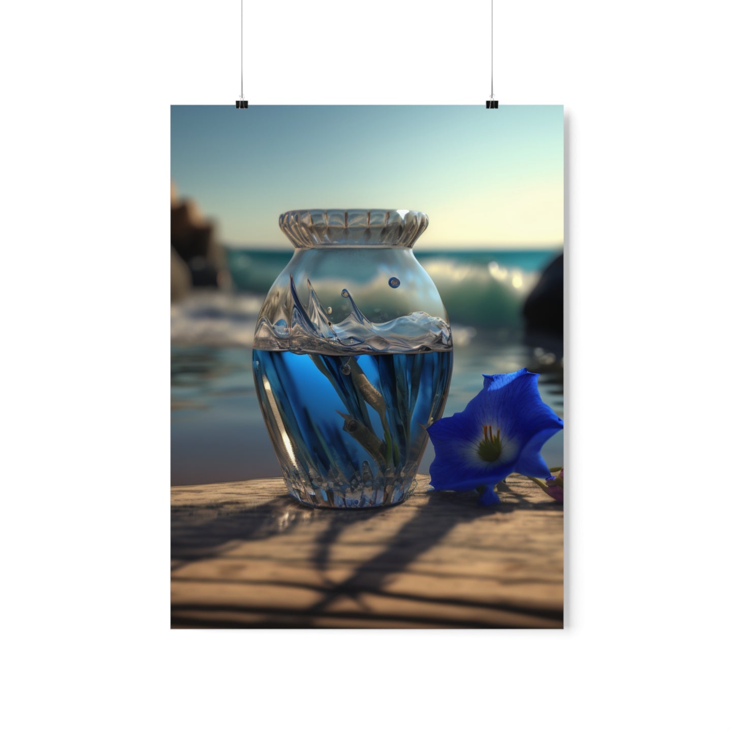 Premium Matte Vertical Posters Bluebell 1