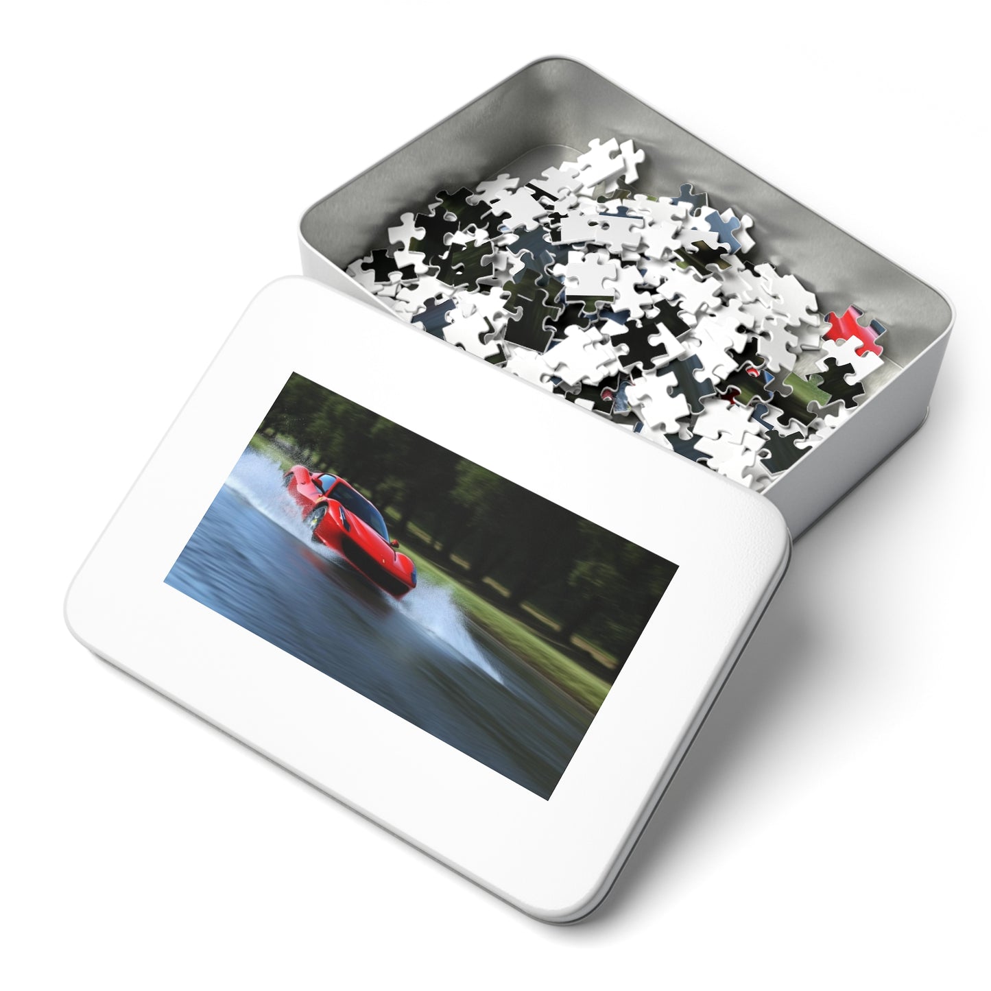 Jigsaw Puzzle (30, 110, 252, 500,1000-Piece) Water Ferrari Splash 3