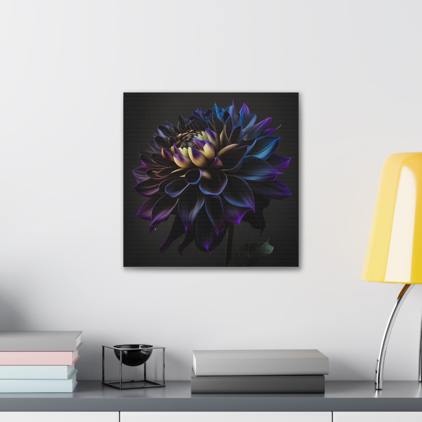Canvas Gallery Wraps Dahlia Purple 1