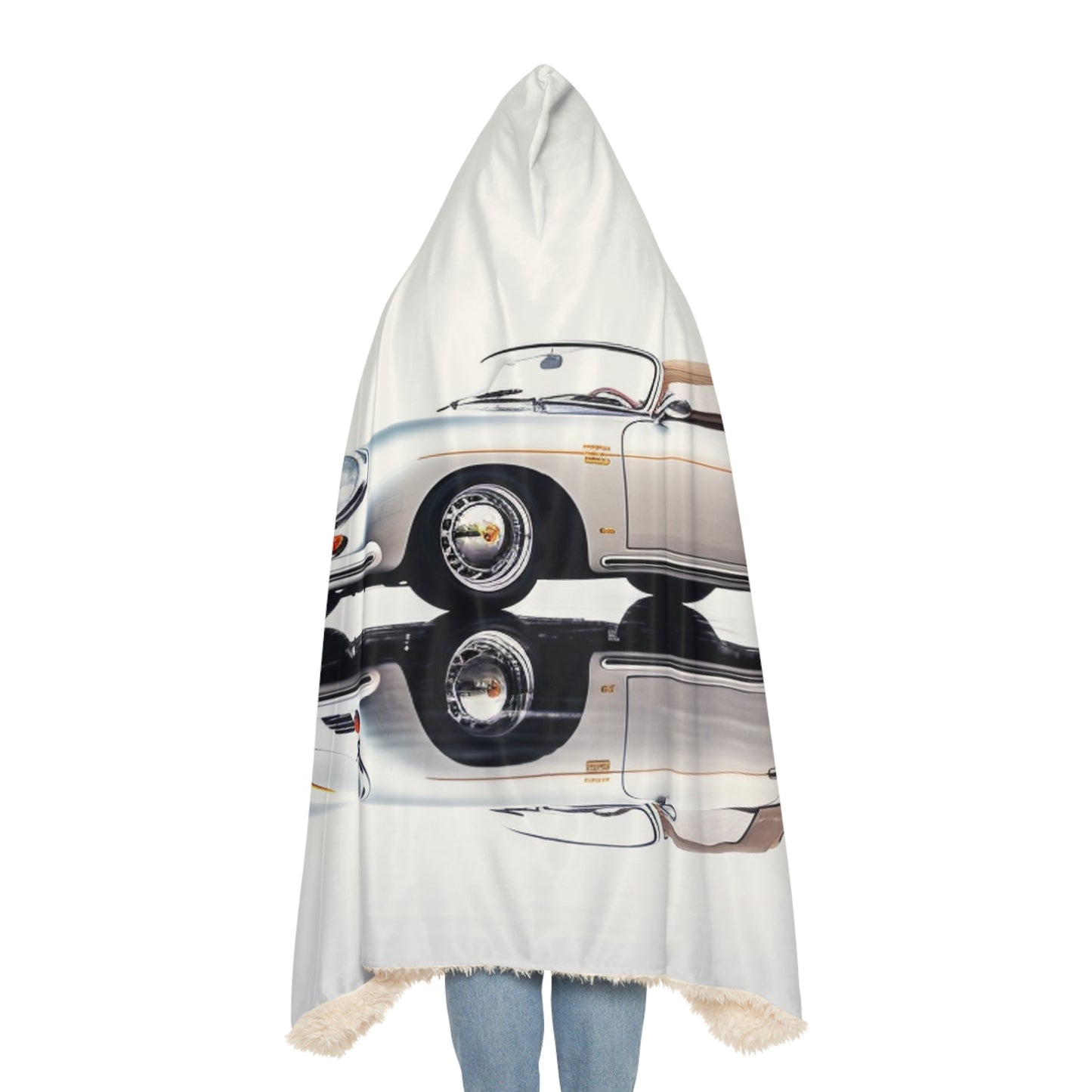 Snuggle Hooded Blanket 911 Speedster on water 2