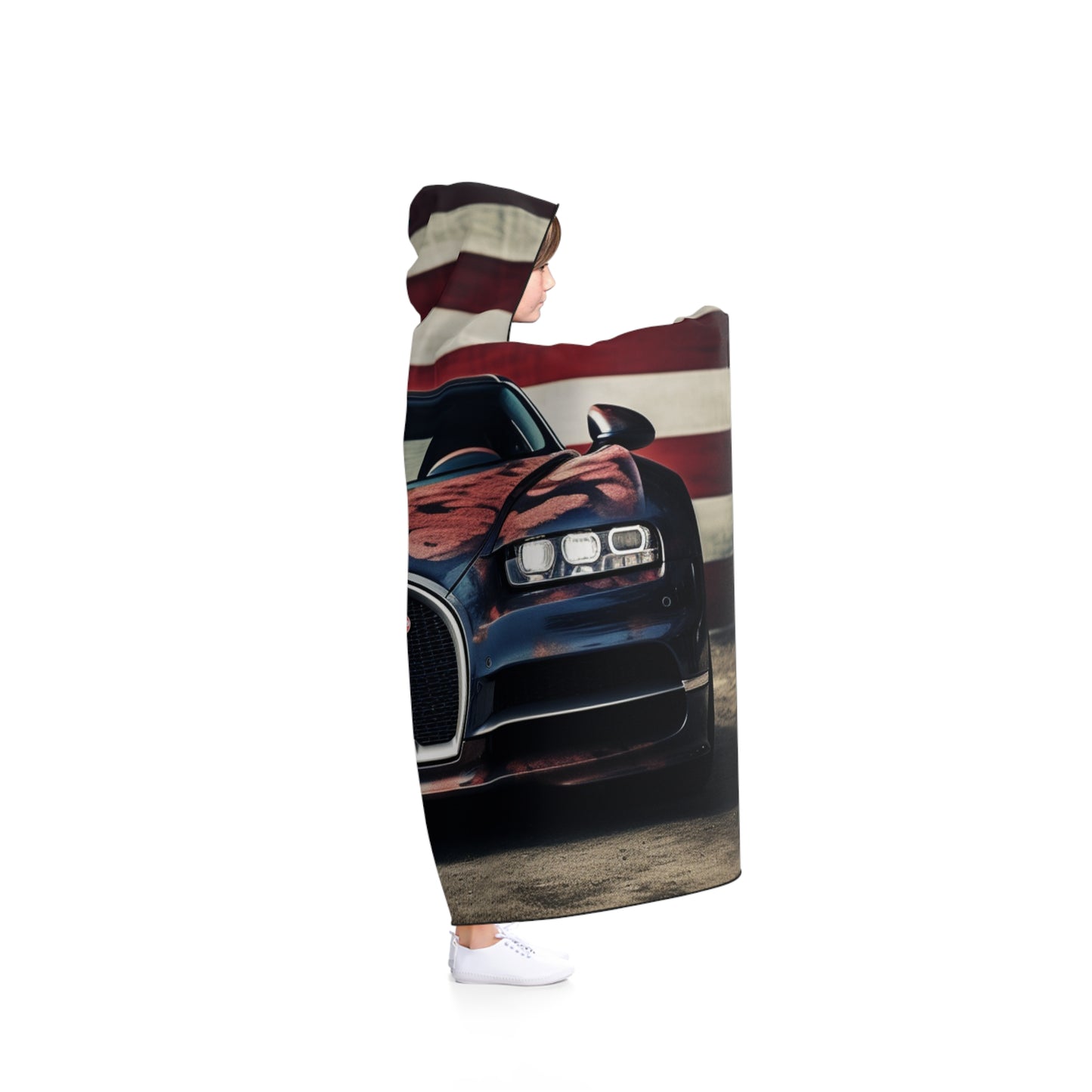 Hooded Blanket Bugatti Flag 3