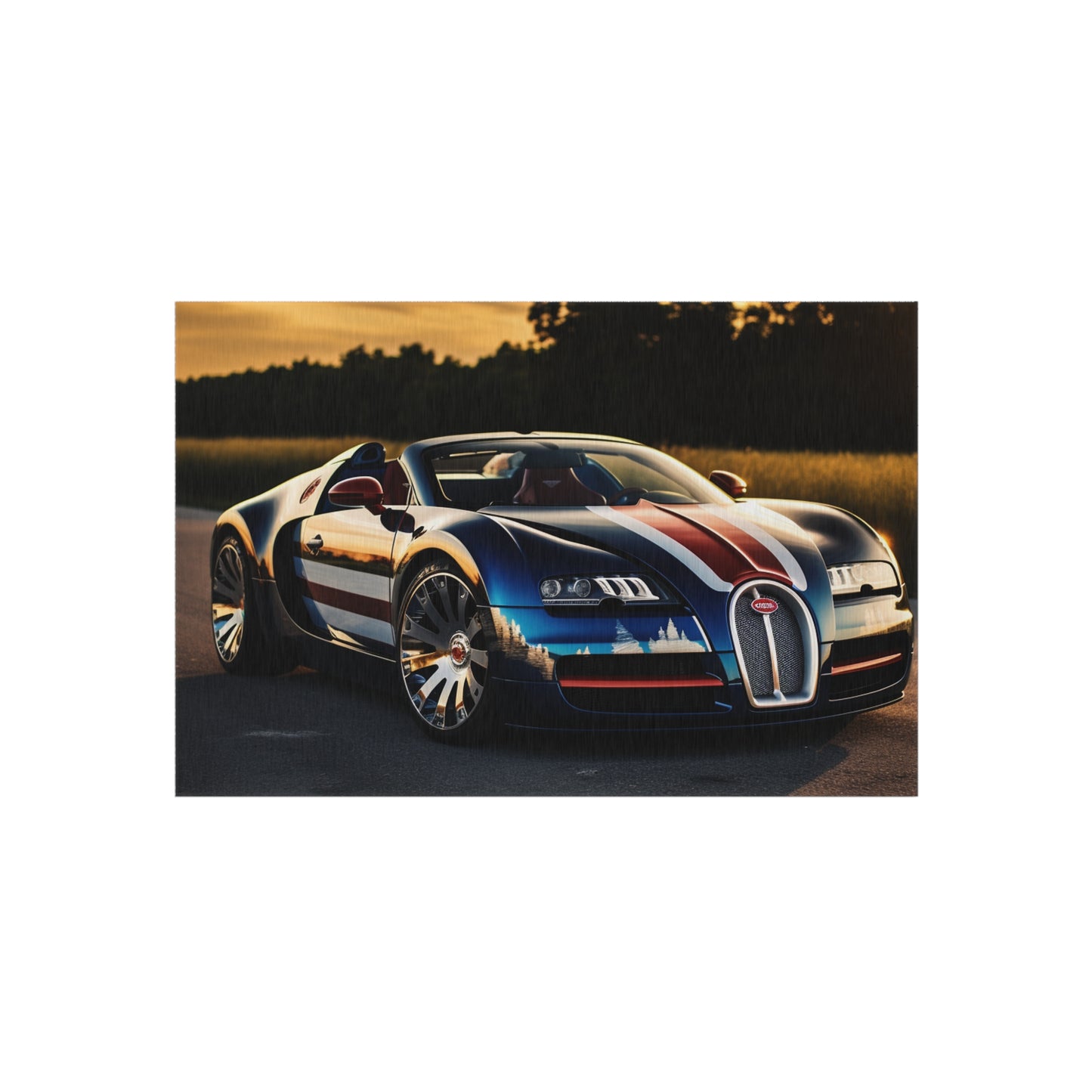 Outdoor Rug  Bugatti Flag American 3