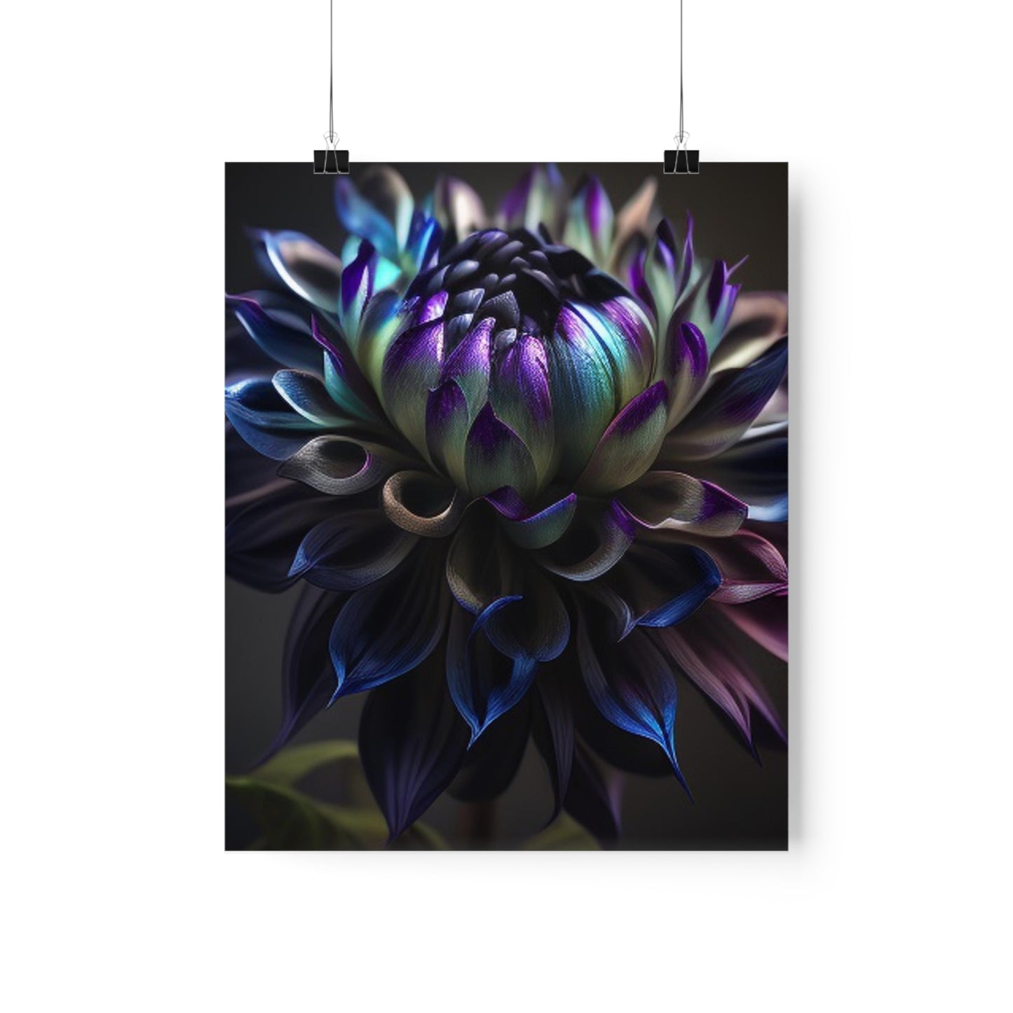 Premium Matte Vertical Posters Dahlia Purple 4