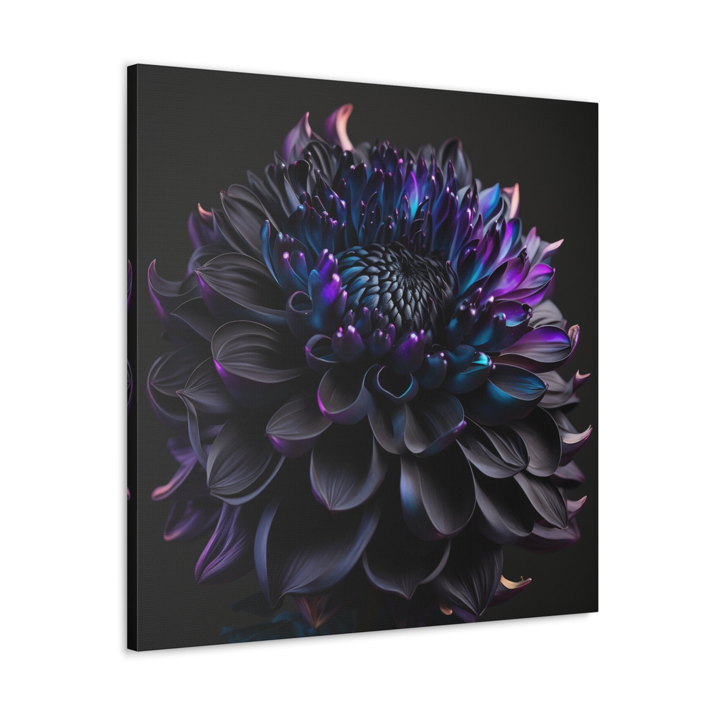 Canvas Gallery Wraps Dahlia Purple 2