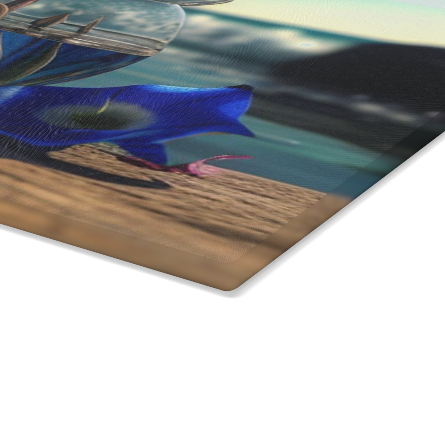 Glass Cutting Board The Bluebell 4