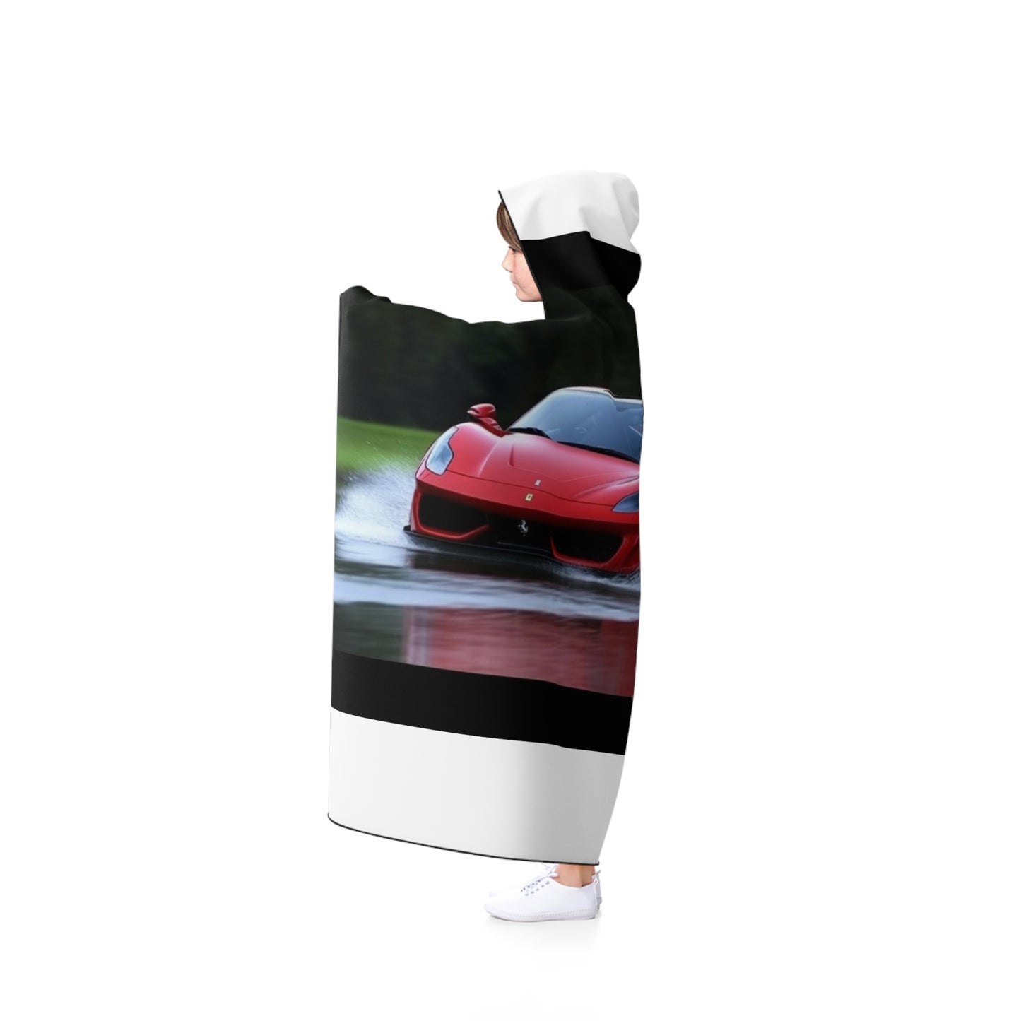 Hooded Blanket Water Ferrari Splash 2