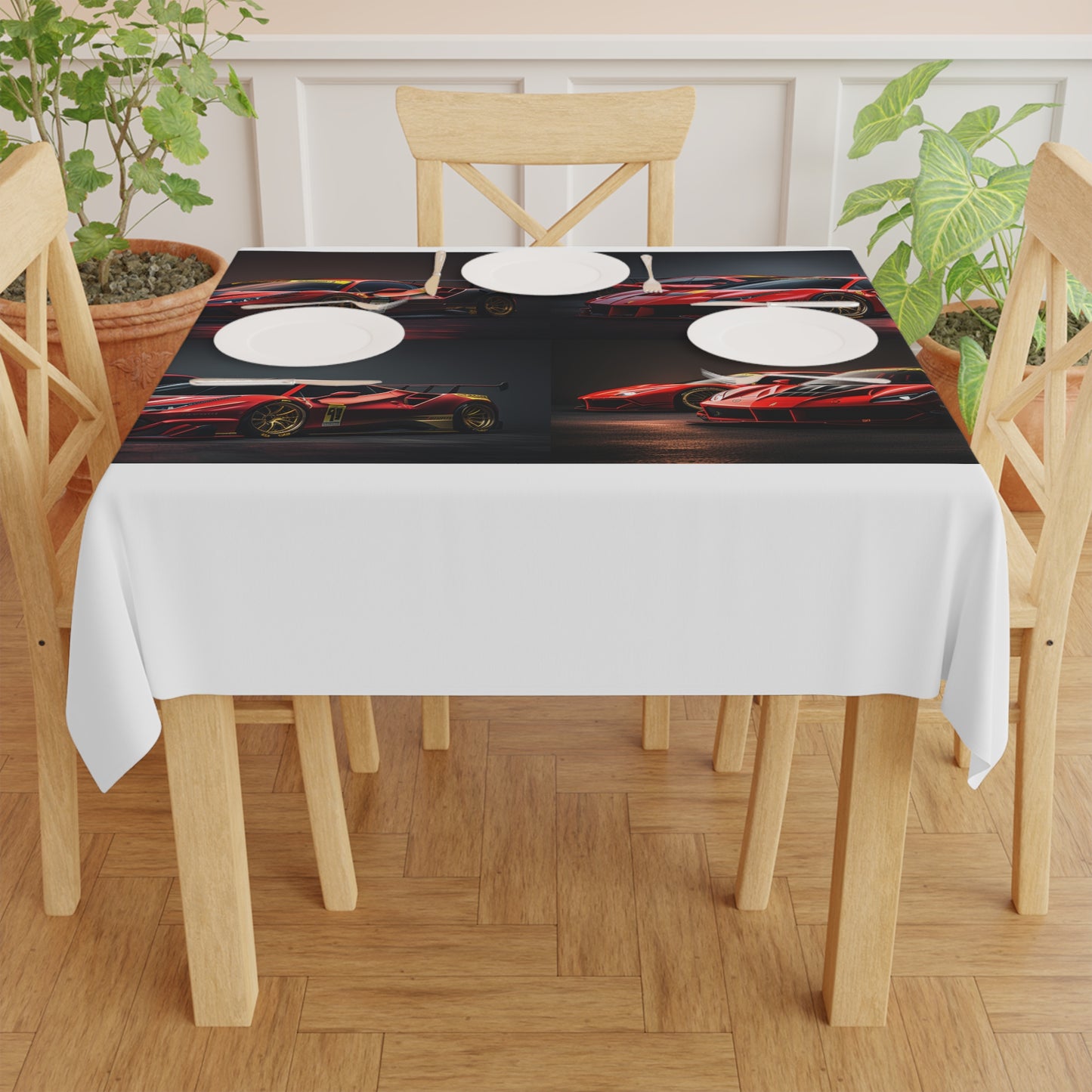 Tablecloth Ferrari Red 5