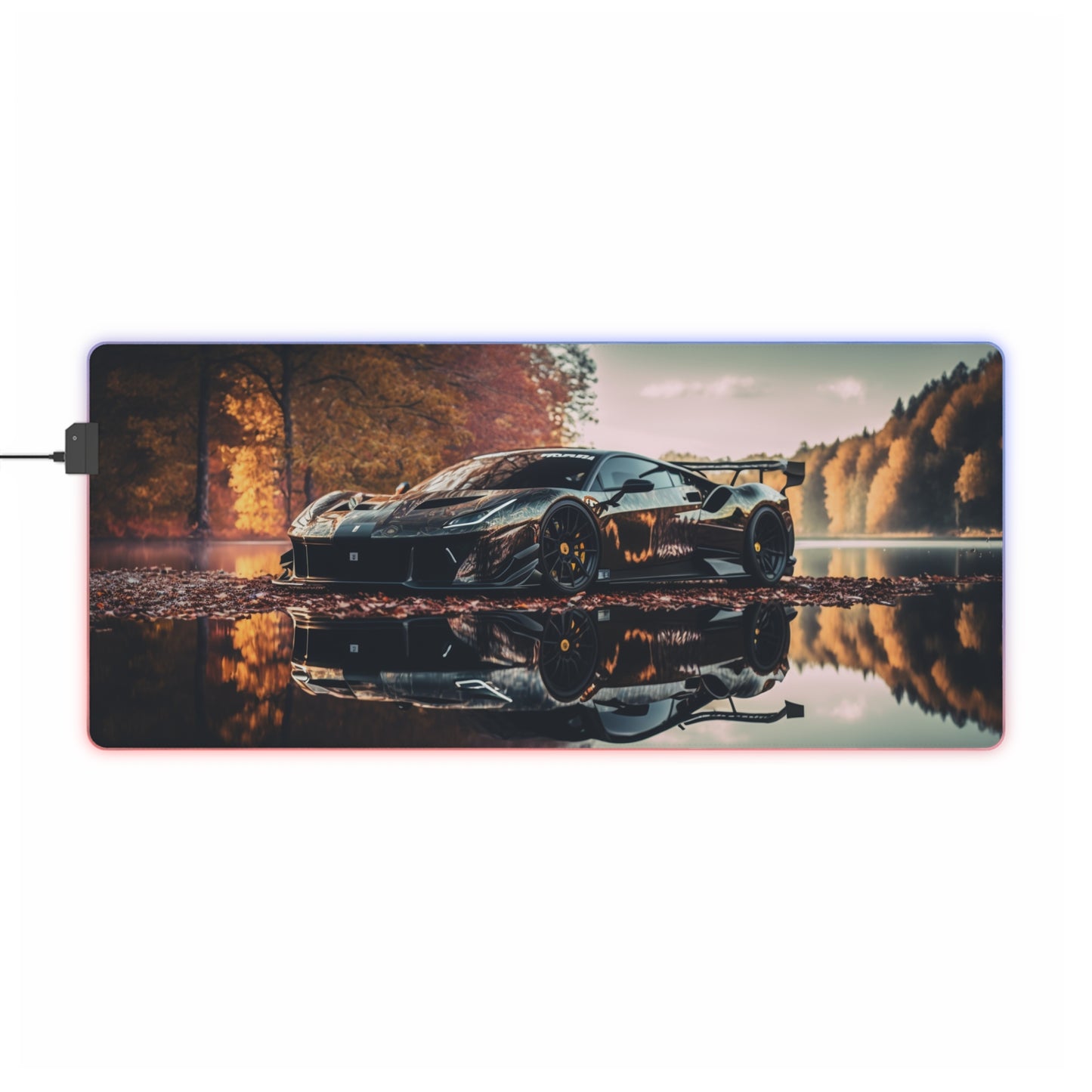 LED Gaming Mouse Pad Ferrari Lake 1