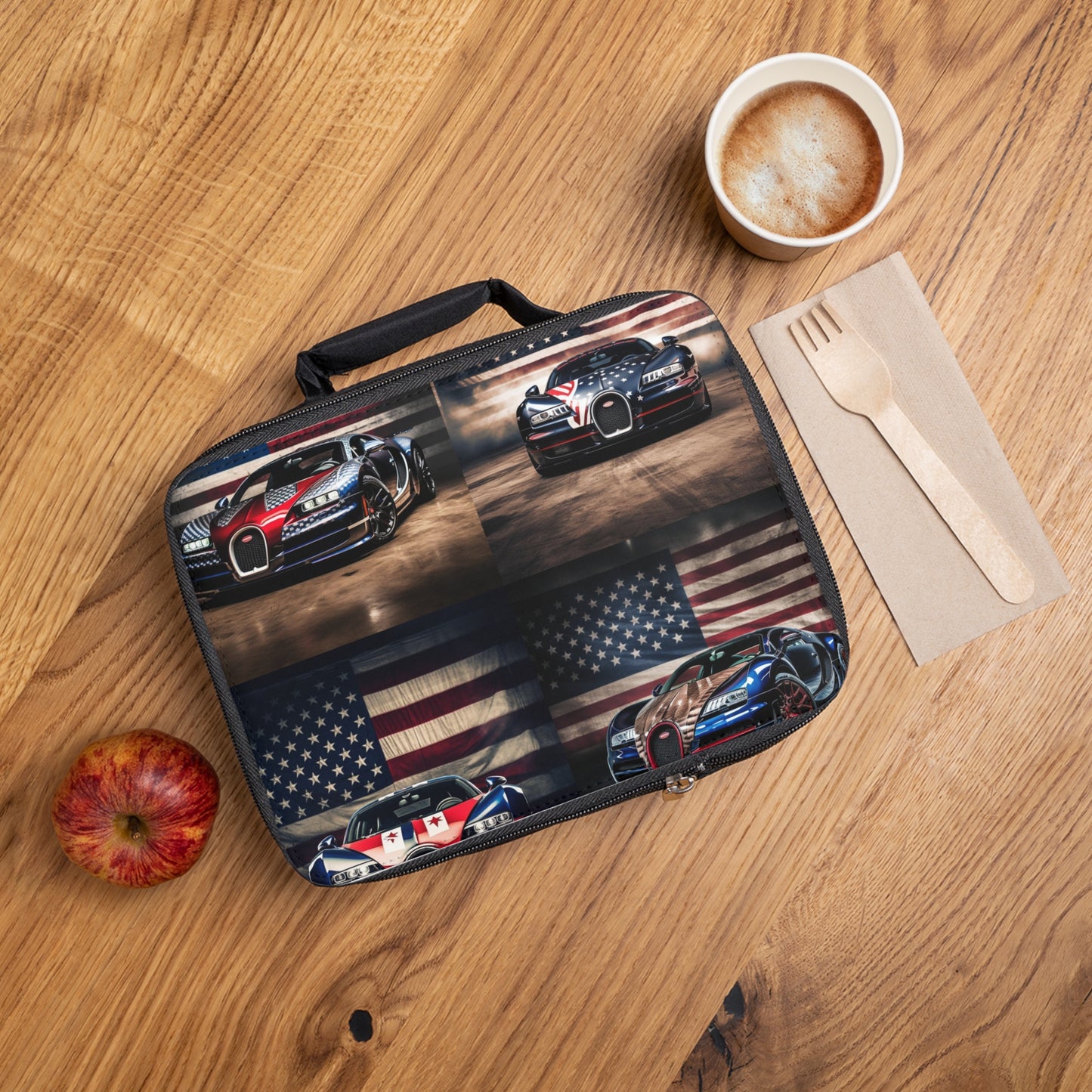Lunch Bag Bugatti American Flag 5