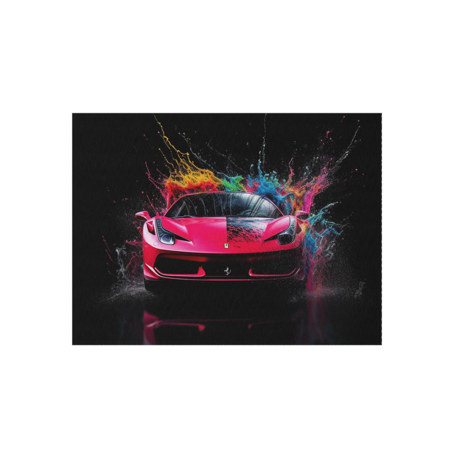 Outdoor Rug  Ferrari Water Splash 2