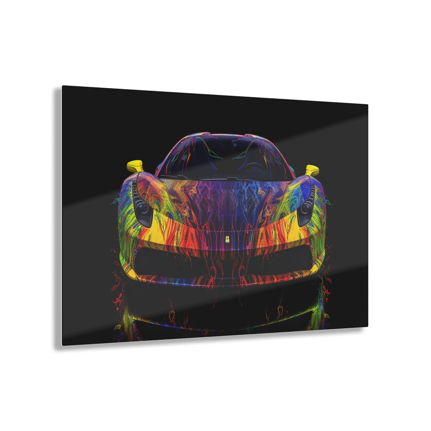 Acrylic Prints Ferrari Color 2