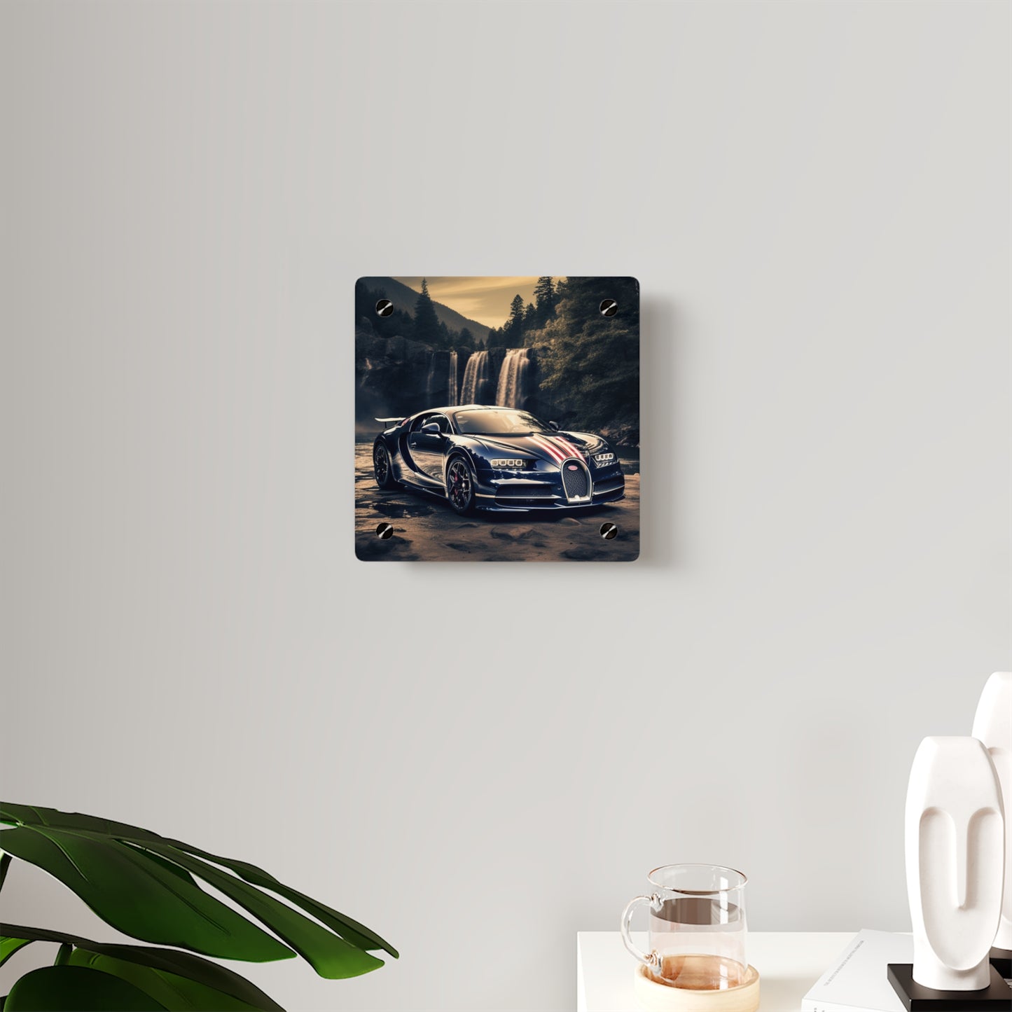 Acrylic Wall Art Panels Bugatti Waterfall 2