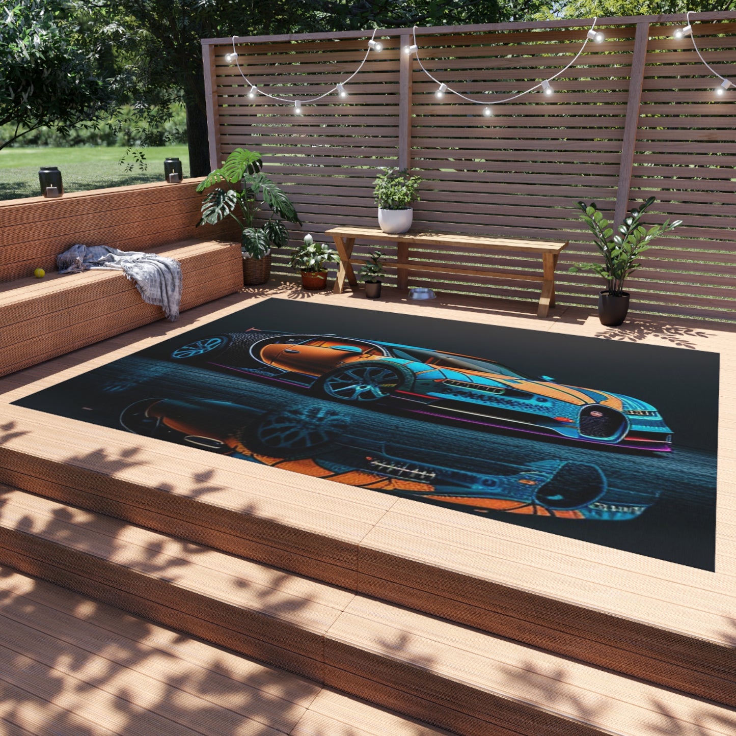 Outdoor Rug  Bugatti Blue 1