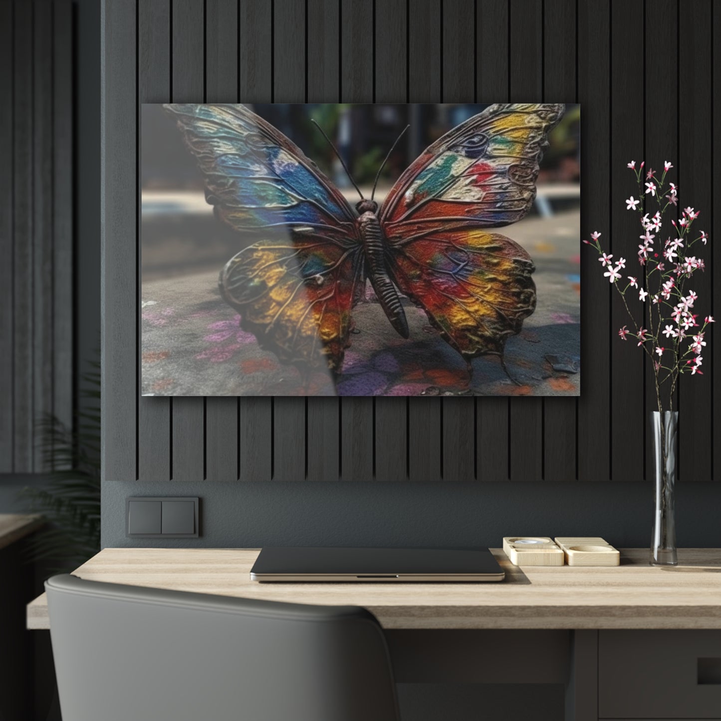 Acrylic Prints Liquid Street Butterfly 3