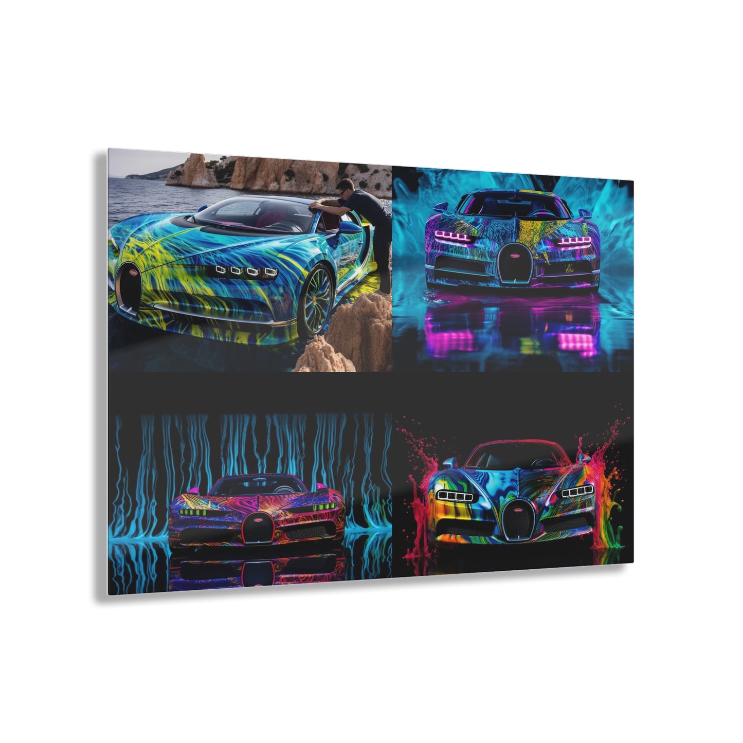 Acrylic Prints Bugatti Water 5