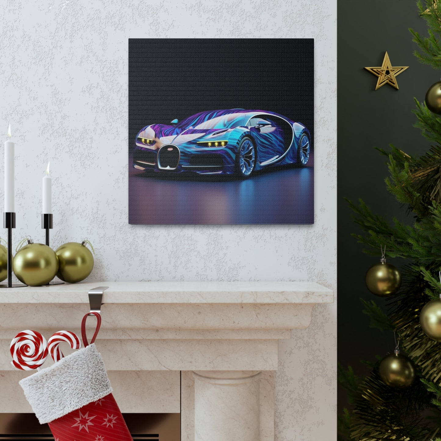 Canvas Gallery Wraps Bugatti Abstract Flair 3