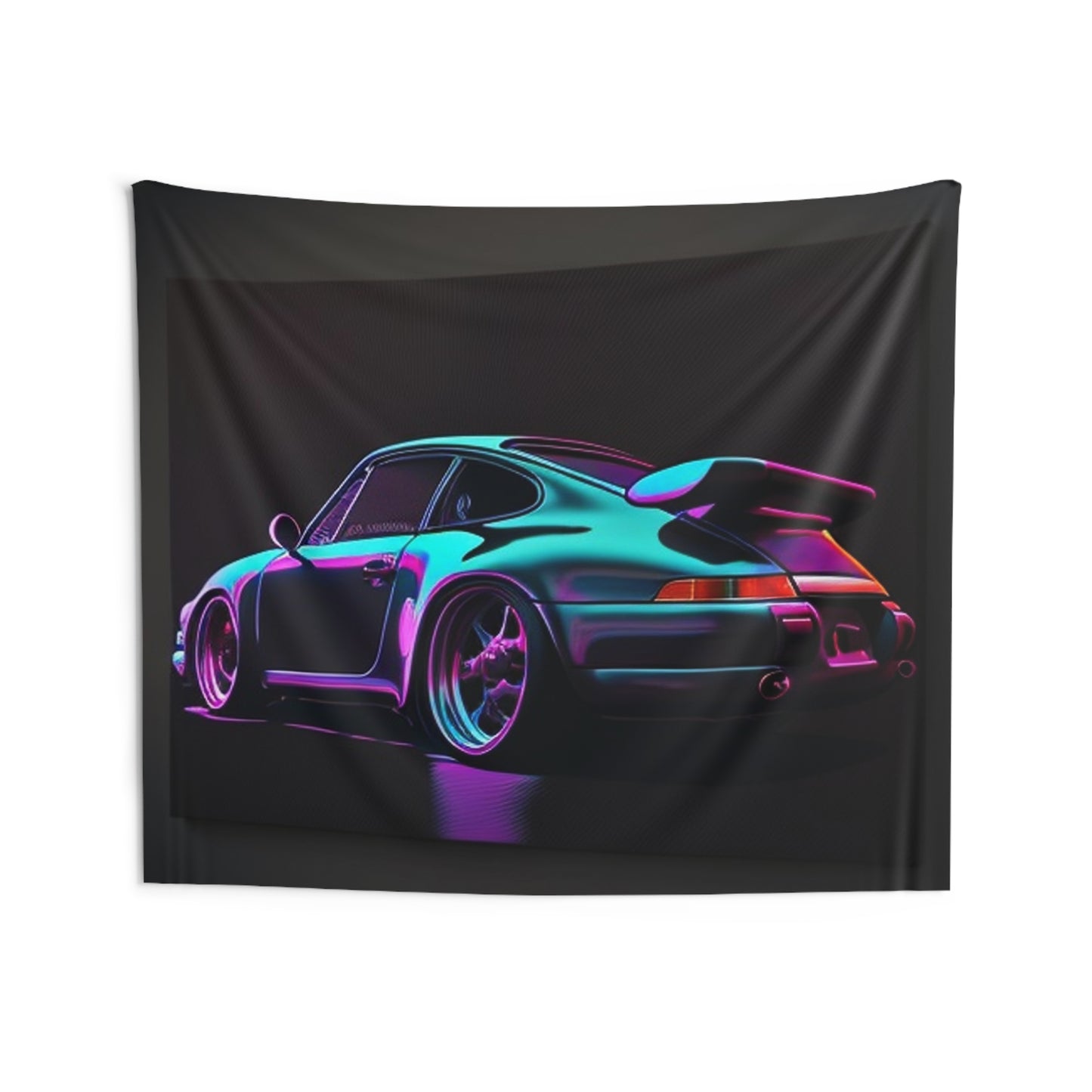 Indoor Wall Tapestries Porsche Purple 2