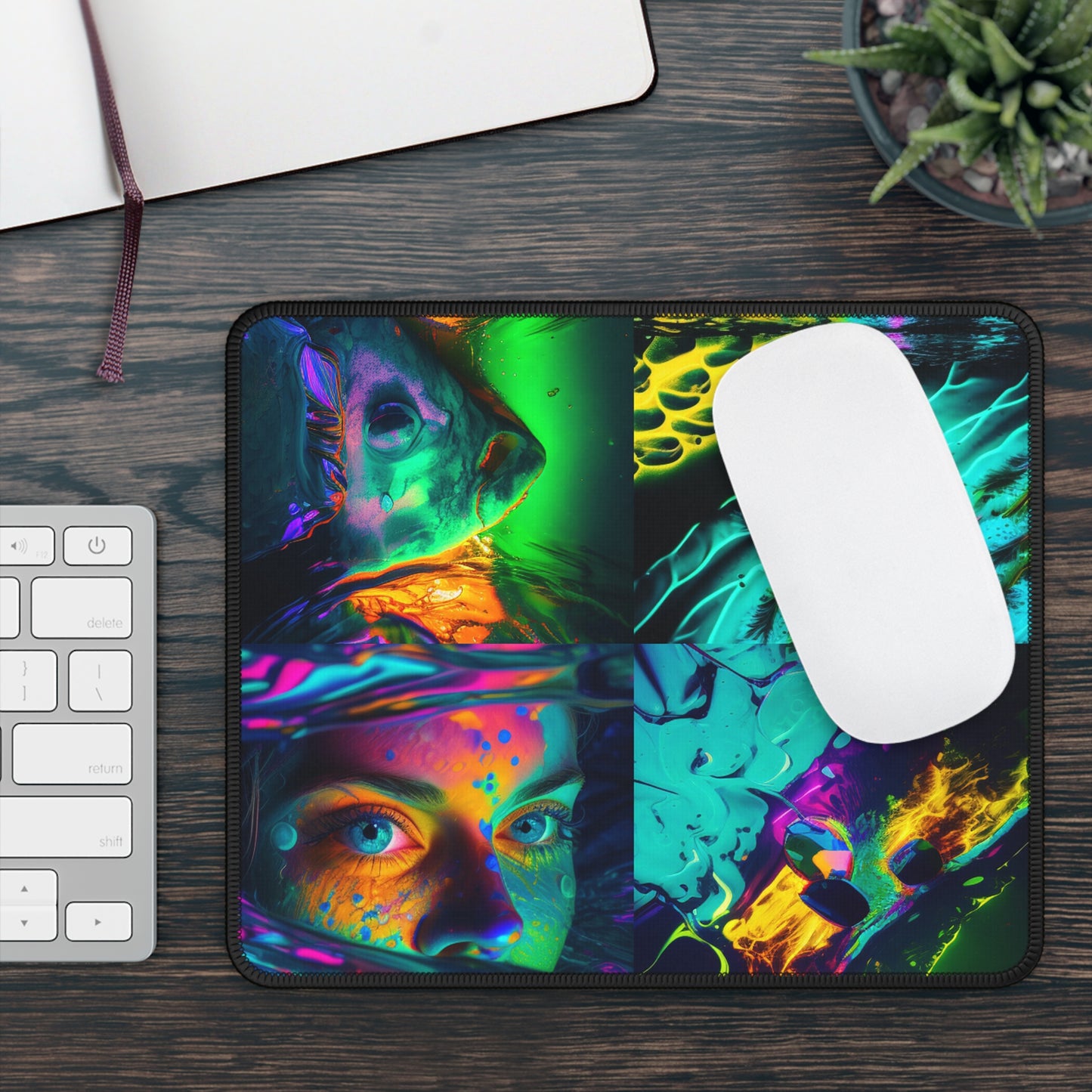 Gaming Mouse Pad  Florescent Glow 5