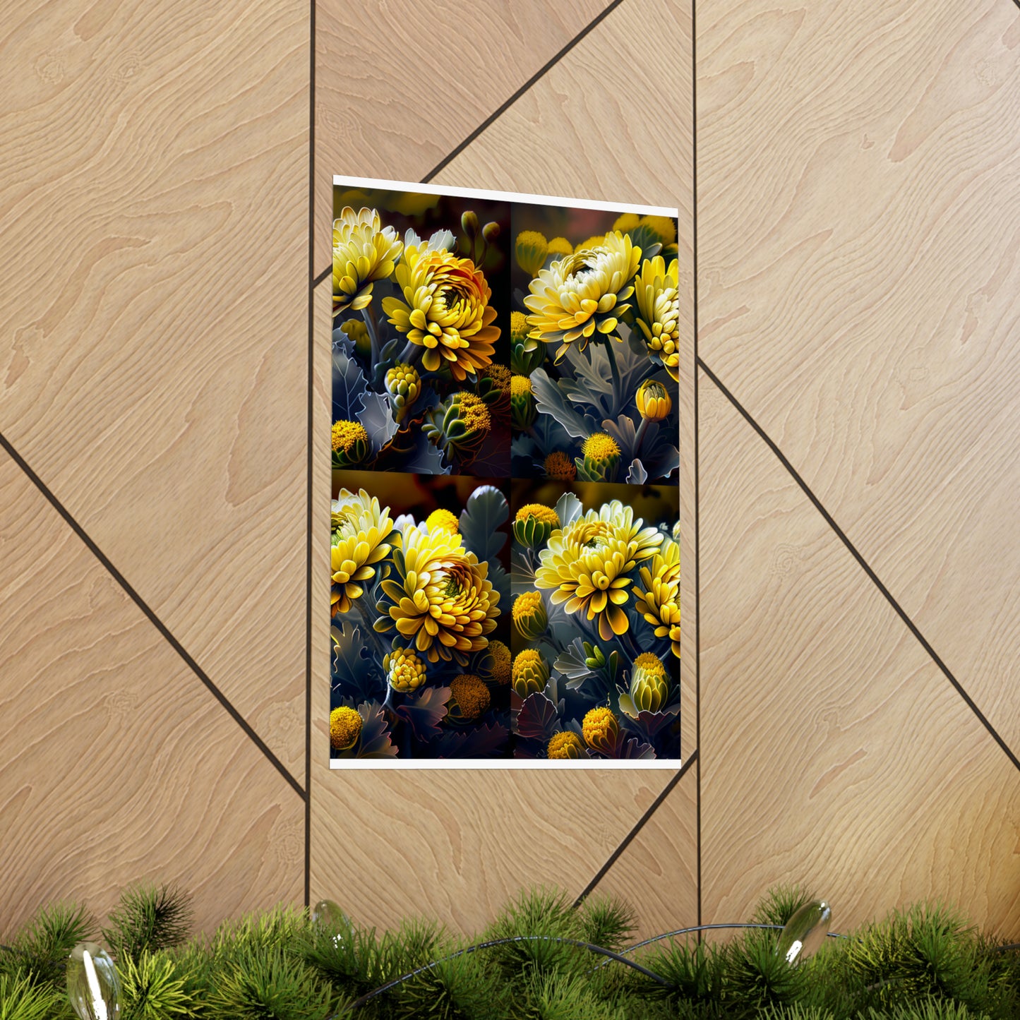 Premium Matte Vertical Posters Yellow Hermosas Flores Amarillas 5