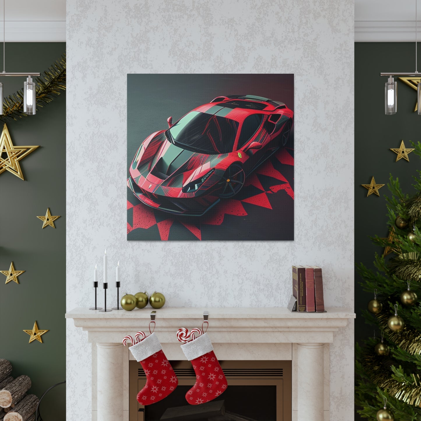 Canvas Gallery Wraps Ferrari Hyper 2