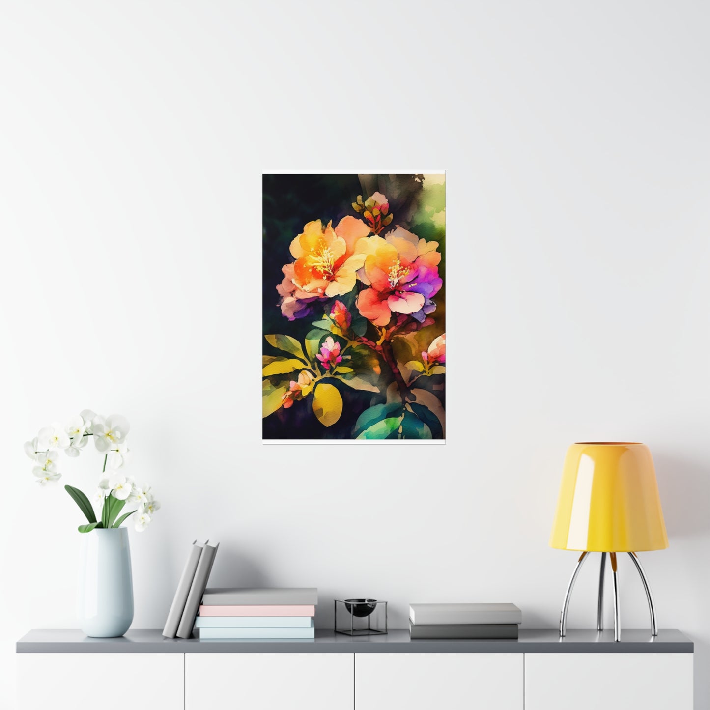 Premium Matte Vertical Posters Bright Spring Flowers 2