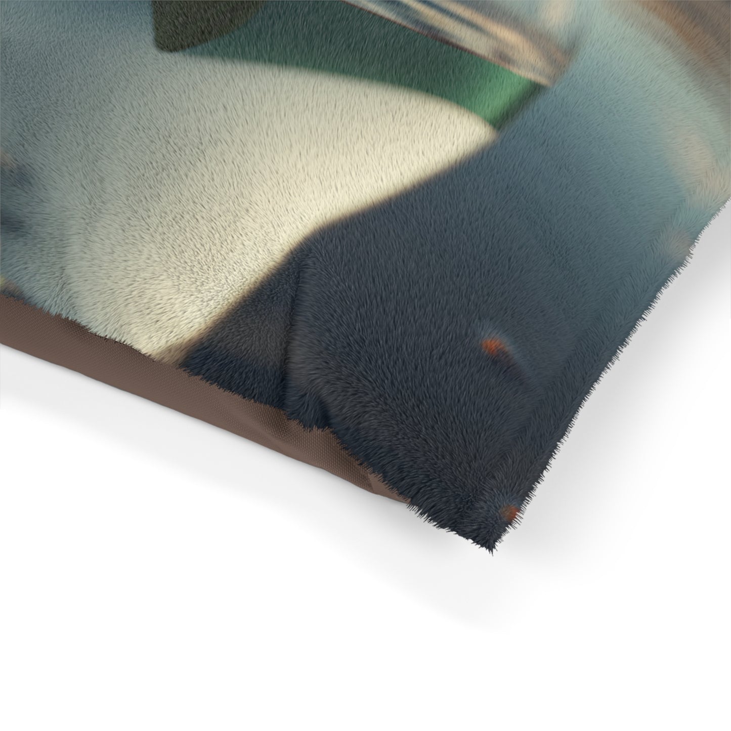 Pet Bed Orange Zinnia 3