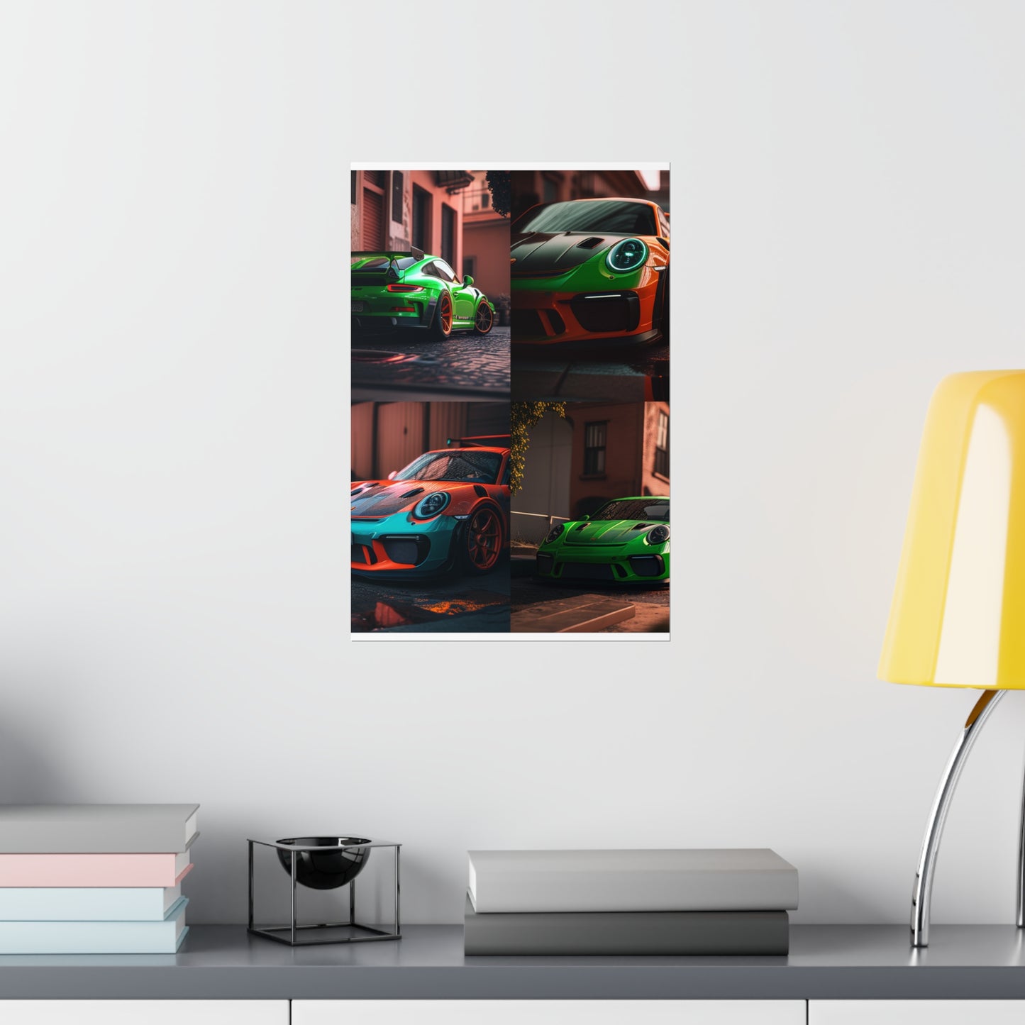 Premium Matte Vertical Posters porsche 911 gt3 5