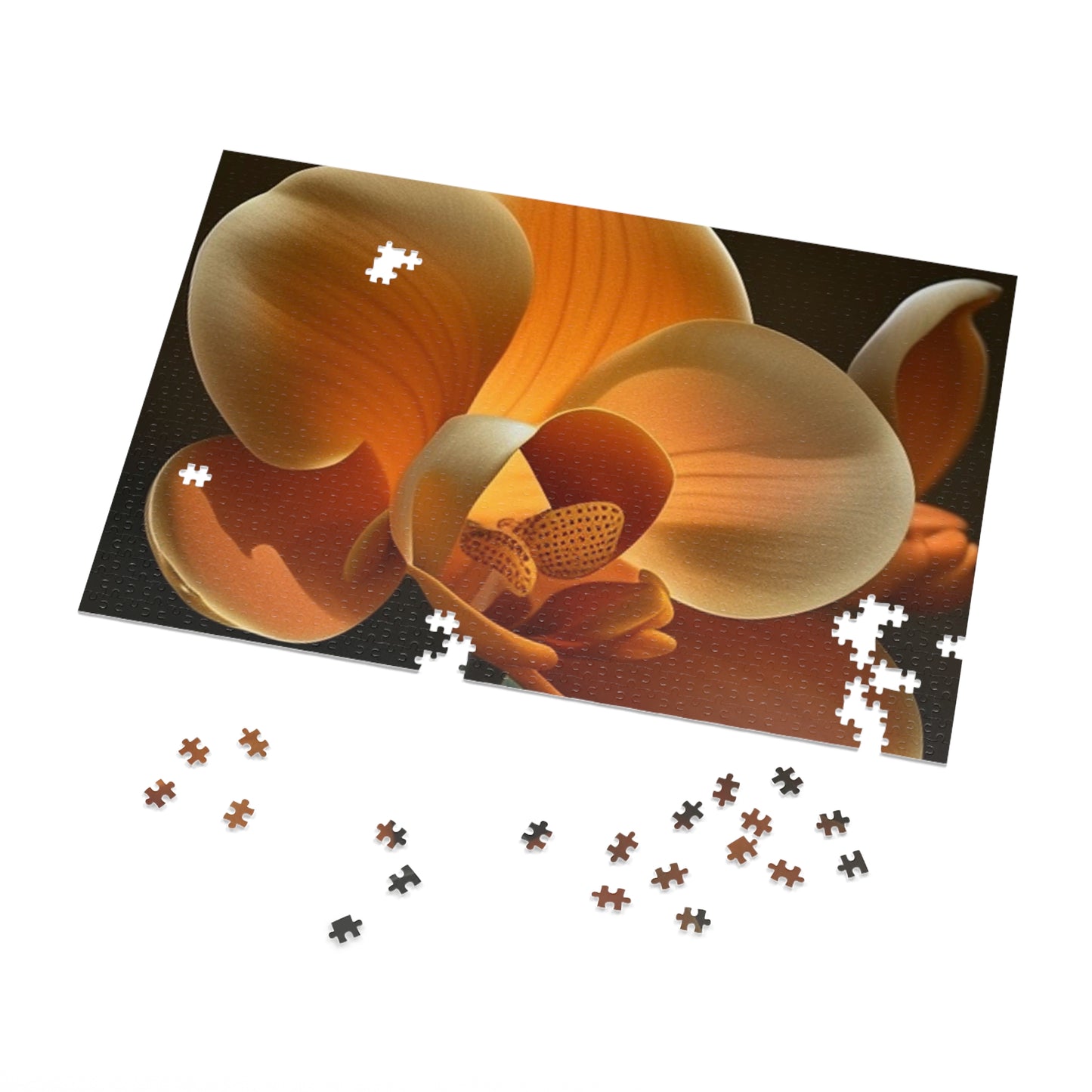 Jigsaw Puzzle (30, 110, 252, 500,1000-Piece) Orange Orchid 4