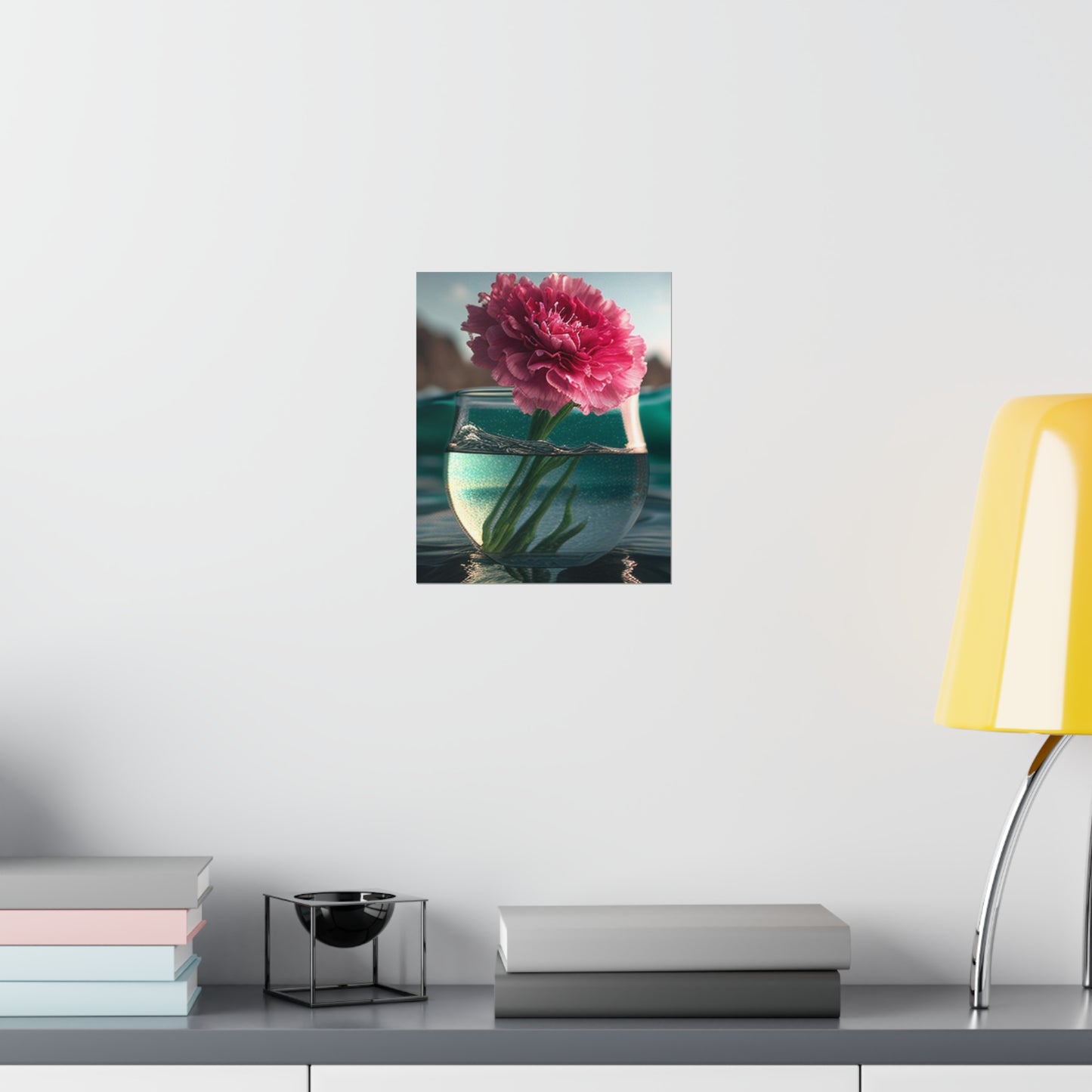 Premium Matte Vertical Posters Carnation 1