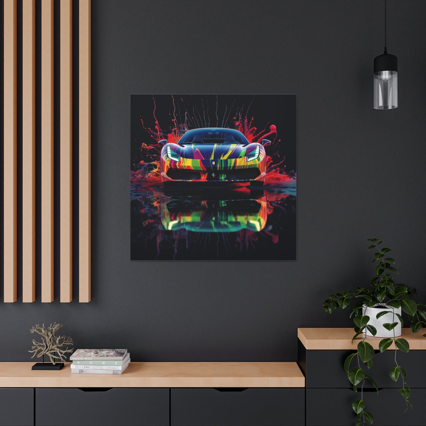 Canvas Gallery Wraps Ferrari Fusion Water 1