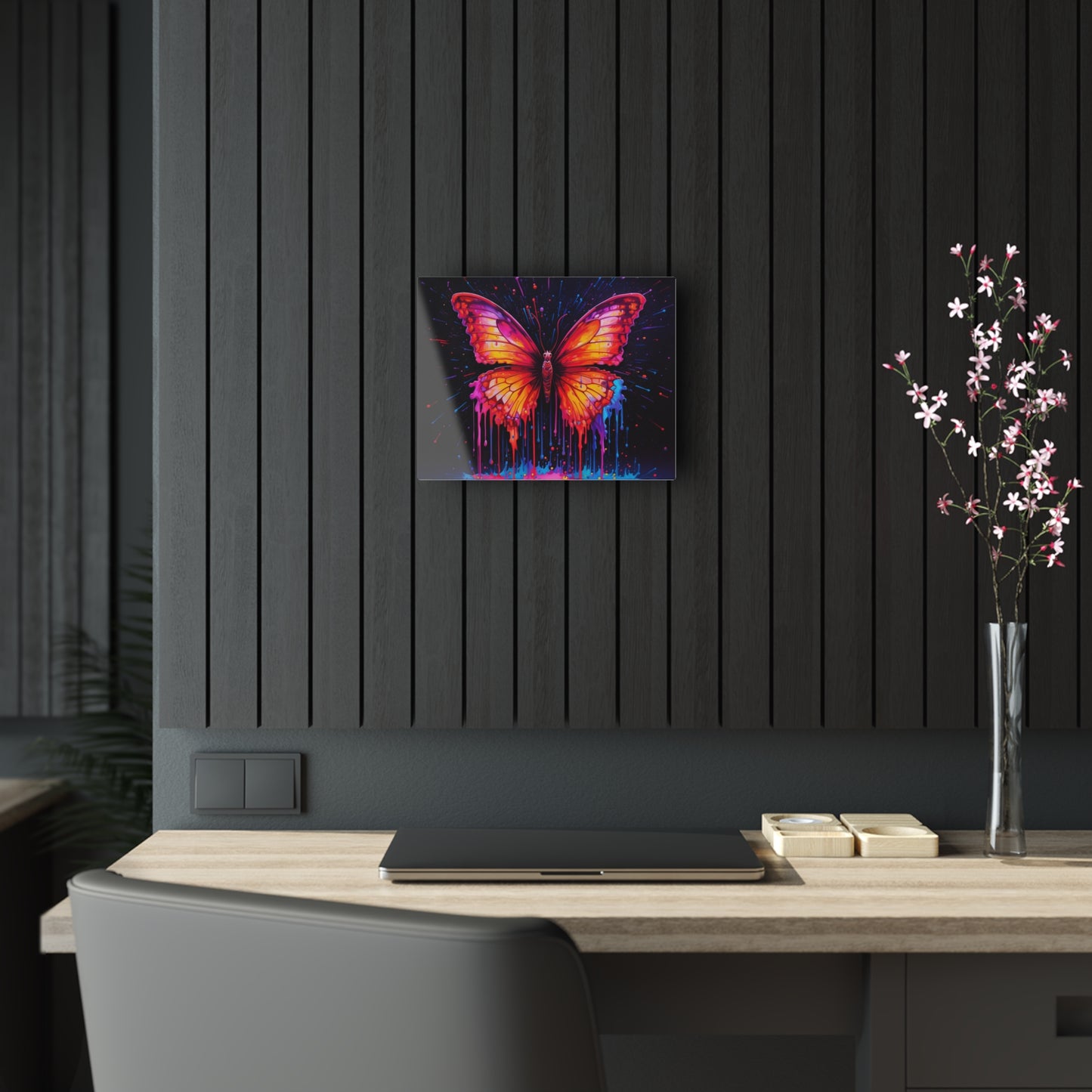 Acrylic Prints Pink Butterfly Flair 4