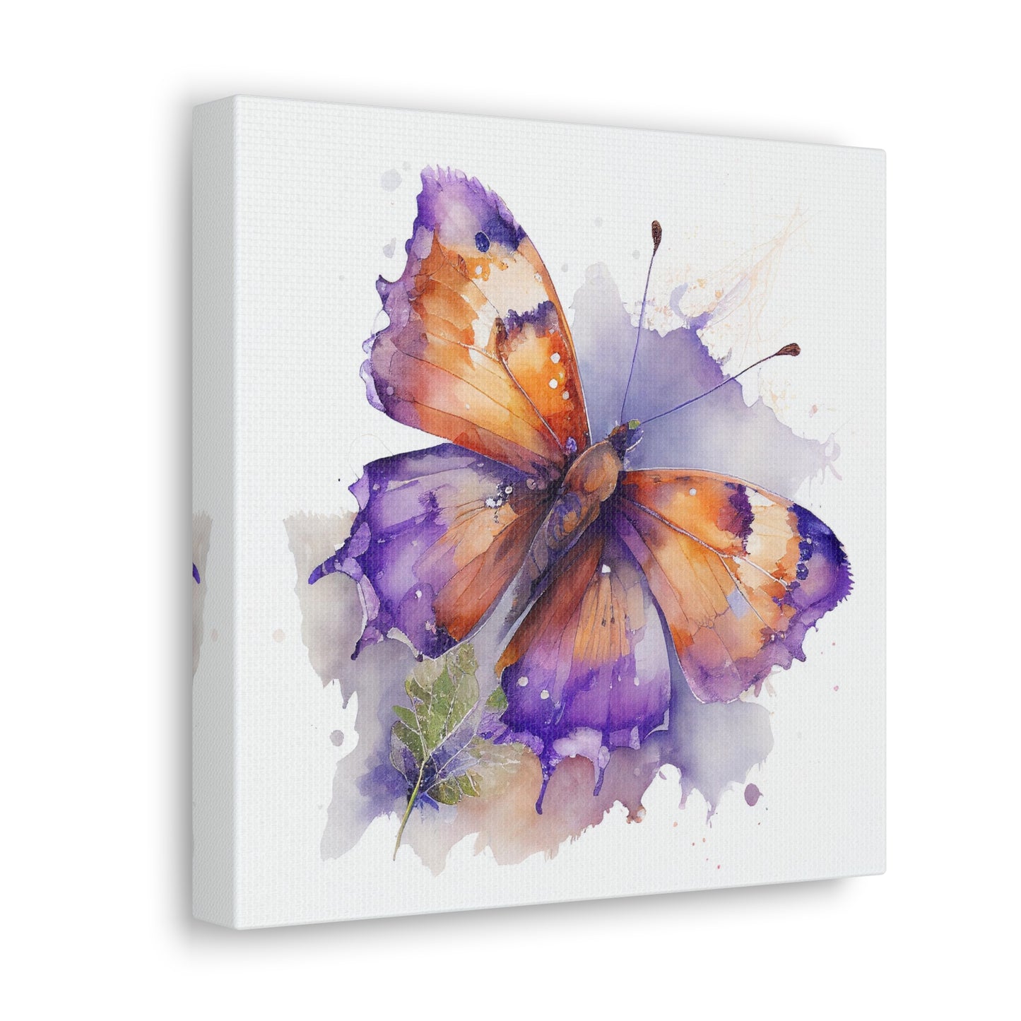 Canvas Gallery Wraps MerlinRose Watercolor Butterfly 2