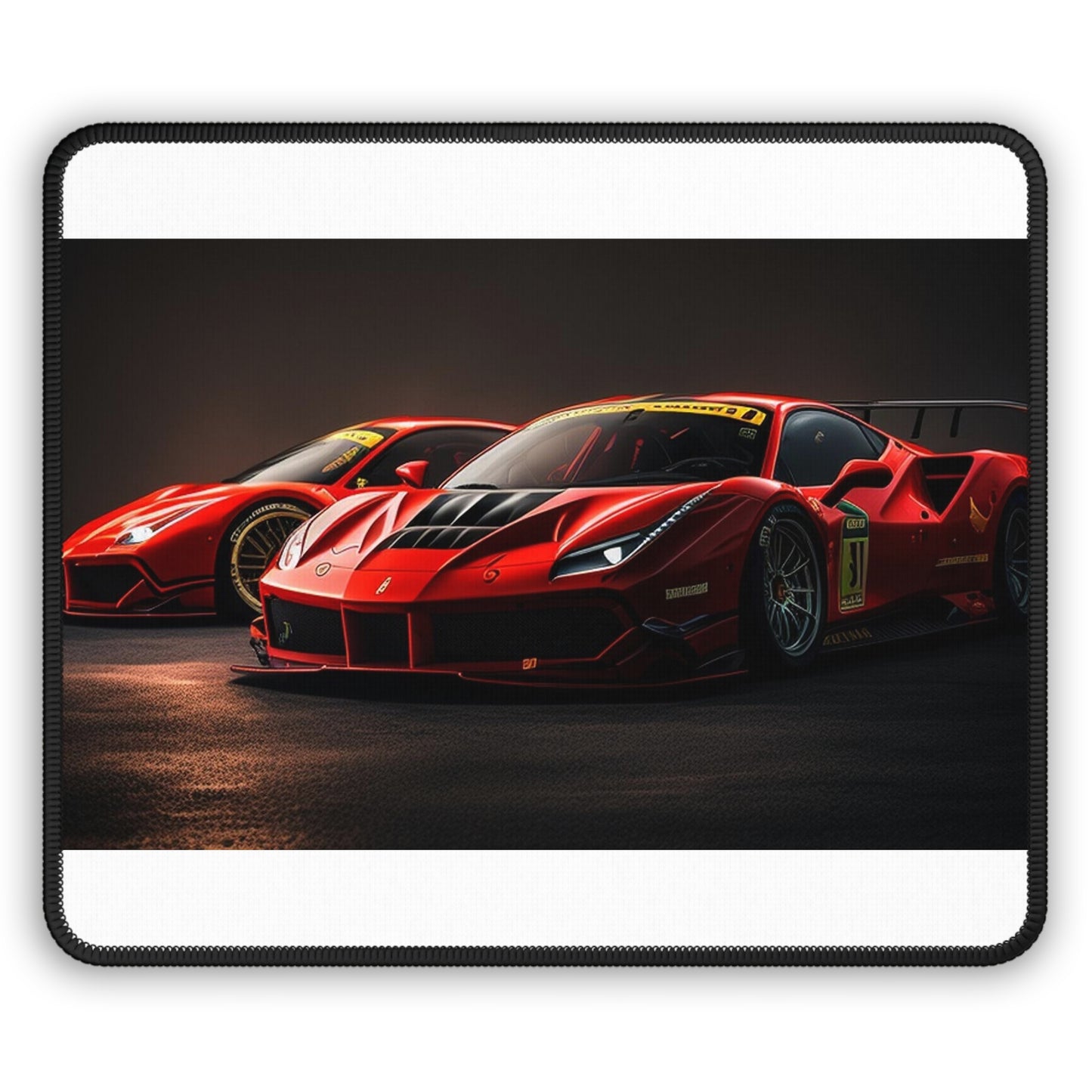 Gaming Mouse Pad  Ferrari Red 4