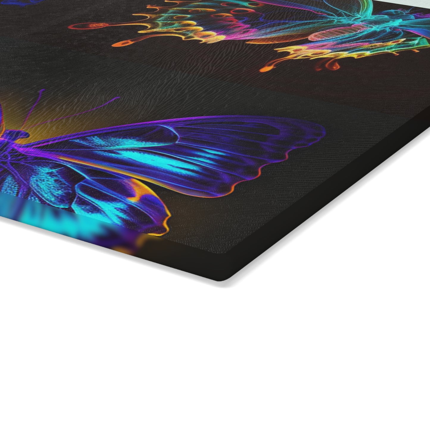 Glass Cutting Board Thermal Butterfly 5