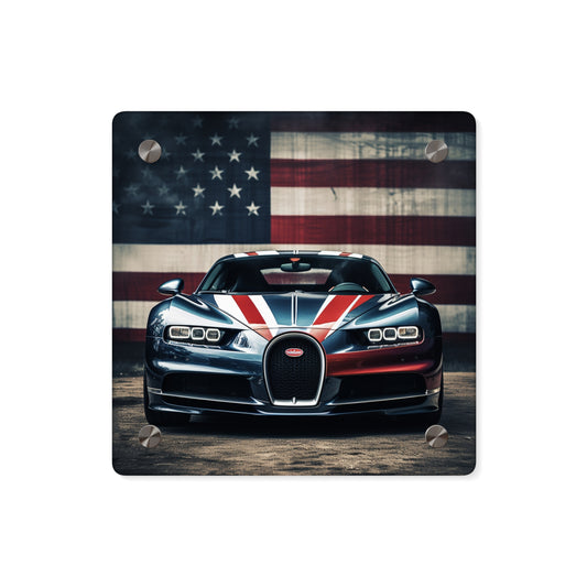 Acrylic Wall Art Panels Bugatti Flag 2