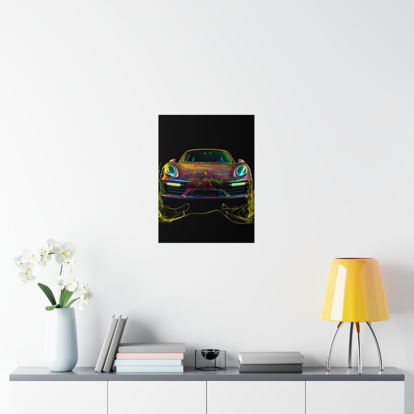 Premium Matte Vertical Posters Porsche Flair 2