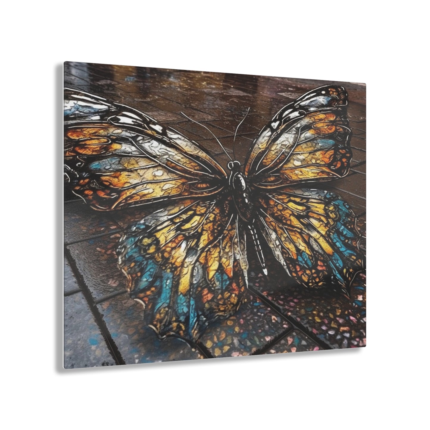 Acrylic Prints Water Butterfly Street 1