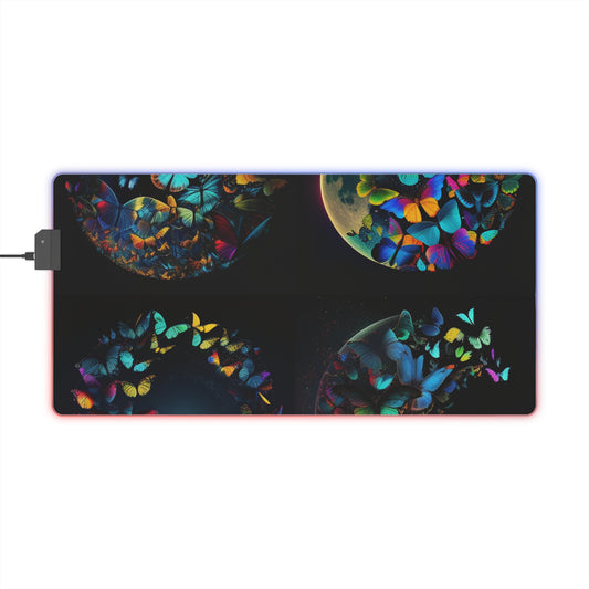 LED Gaming Mouse Pad Moon Butterfly 5