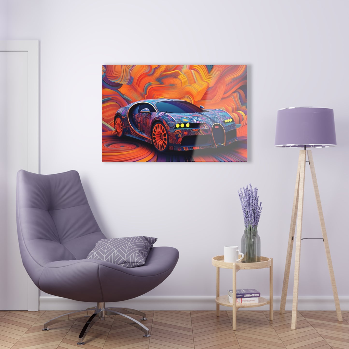 Acrylic Prints Bugatti Abstract Concept 4