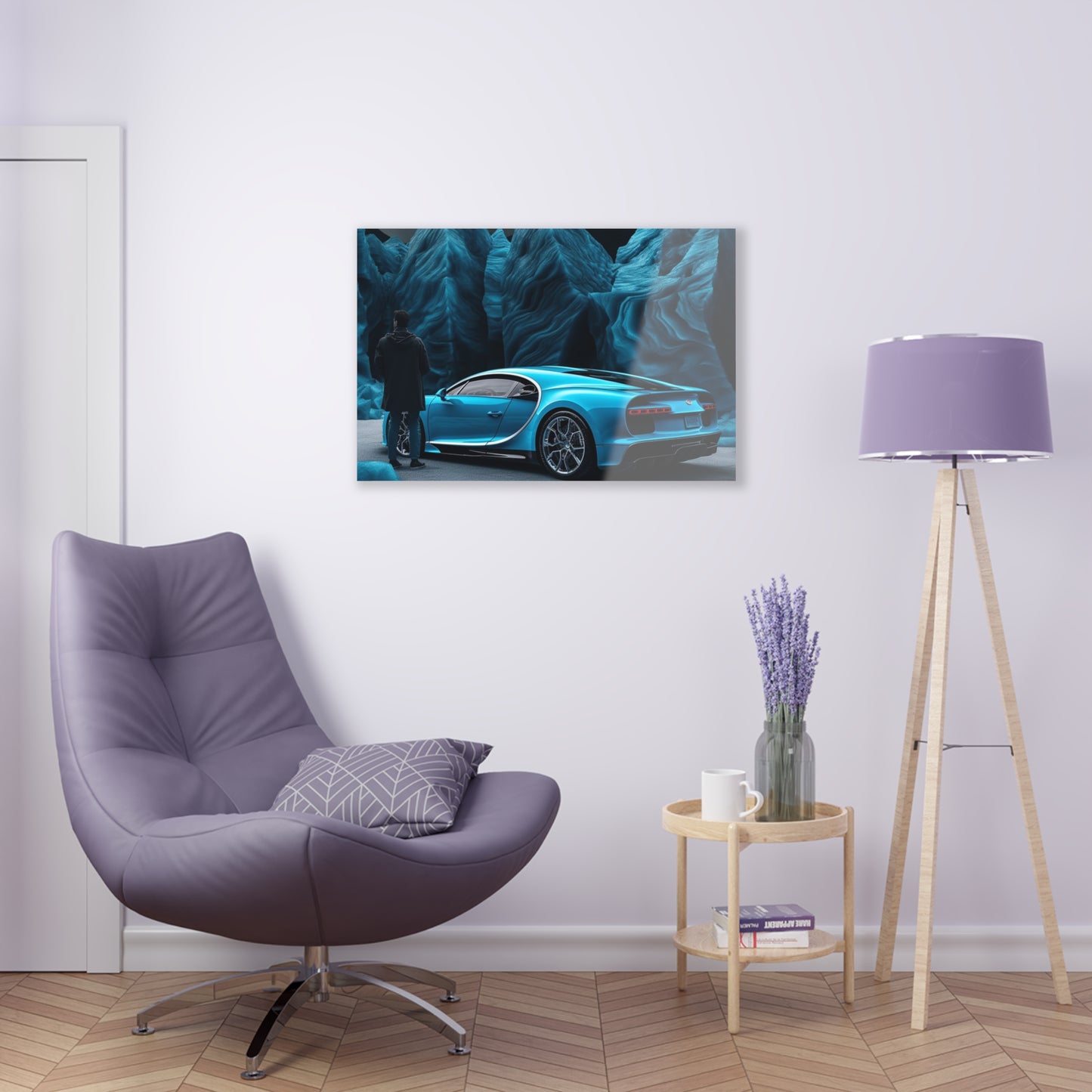 Acrylic Prints Bugatti Real Look 3