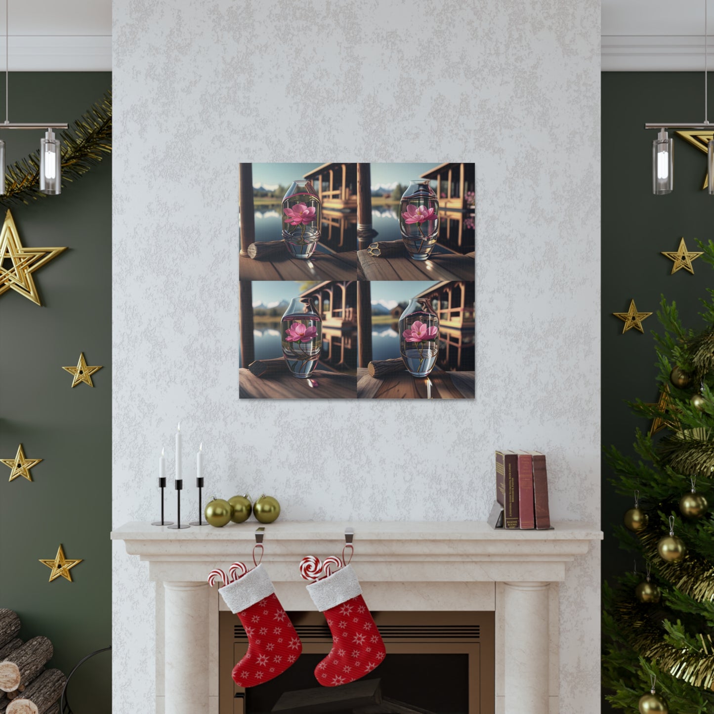 Canvas Gallery Wraps Pink Magnolia 5